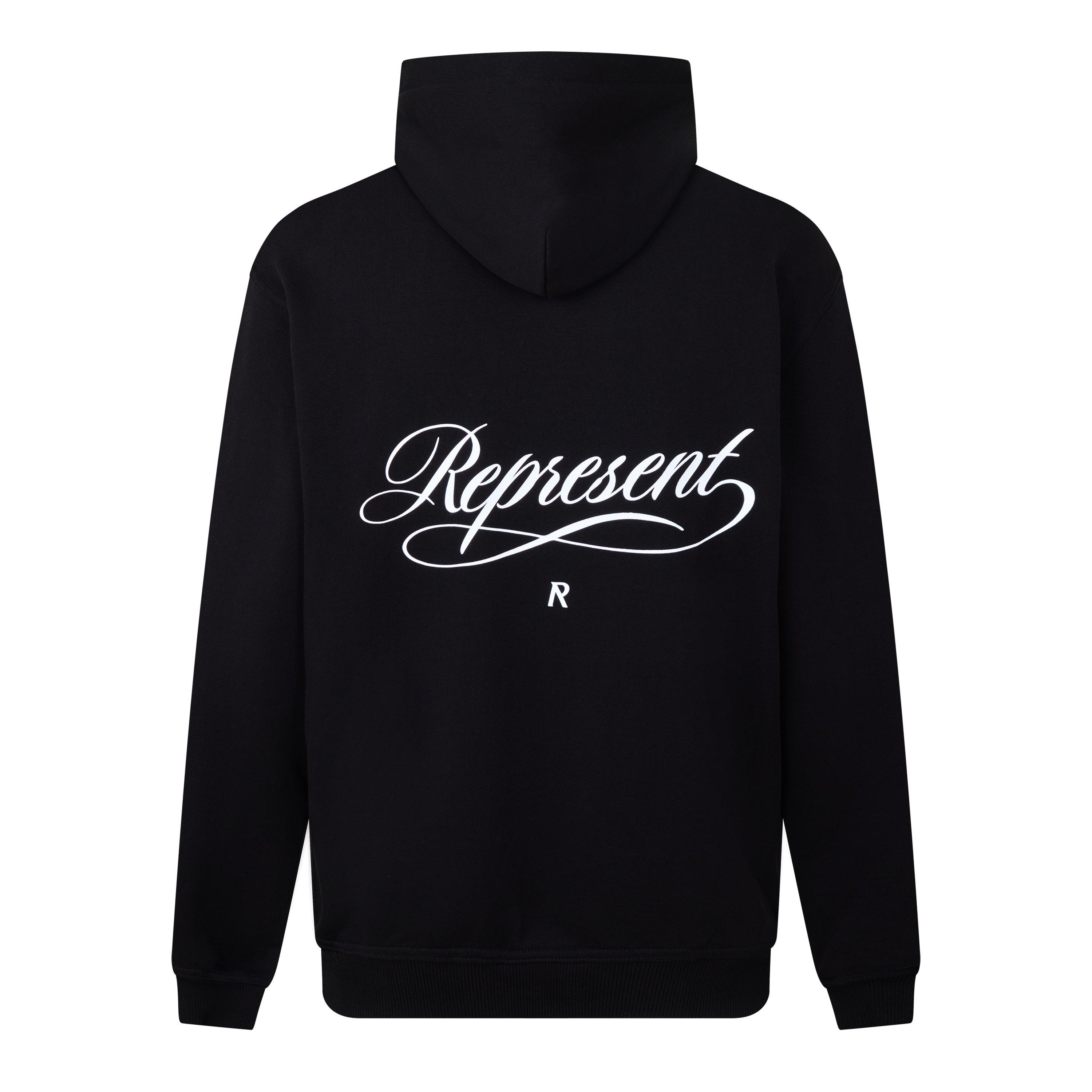 Black - Represent - Men's Overhead Hoodie - 2