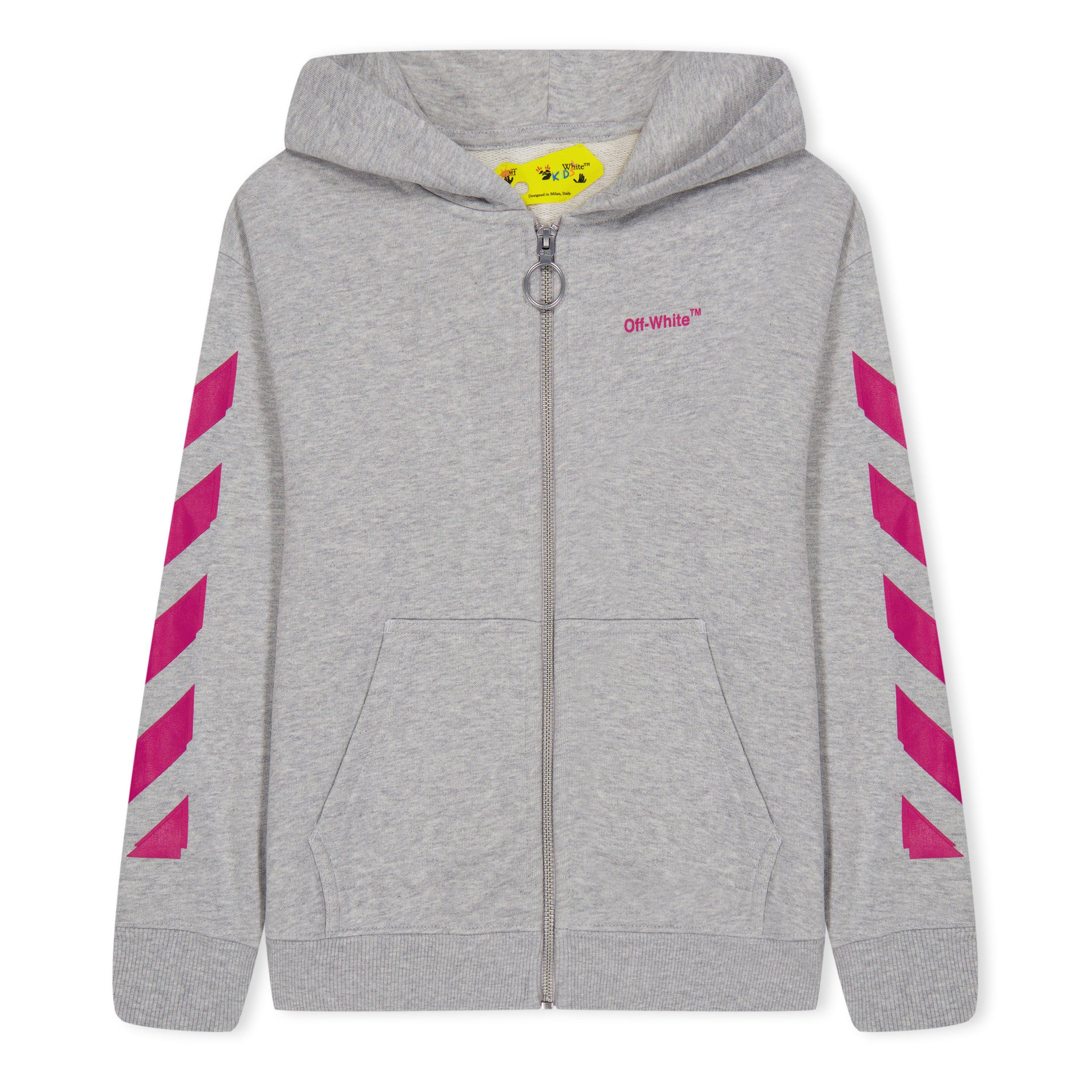 正規美品】Off White BOAT ZIPPED HOODIE Sサイズ（OFF-WHITE