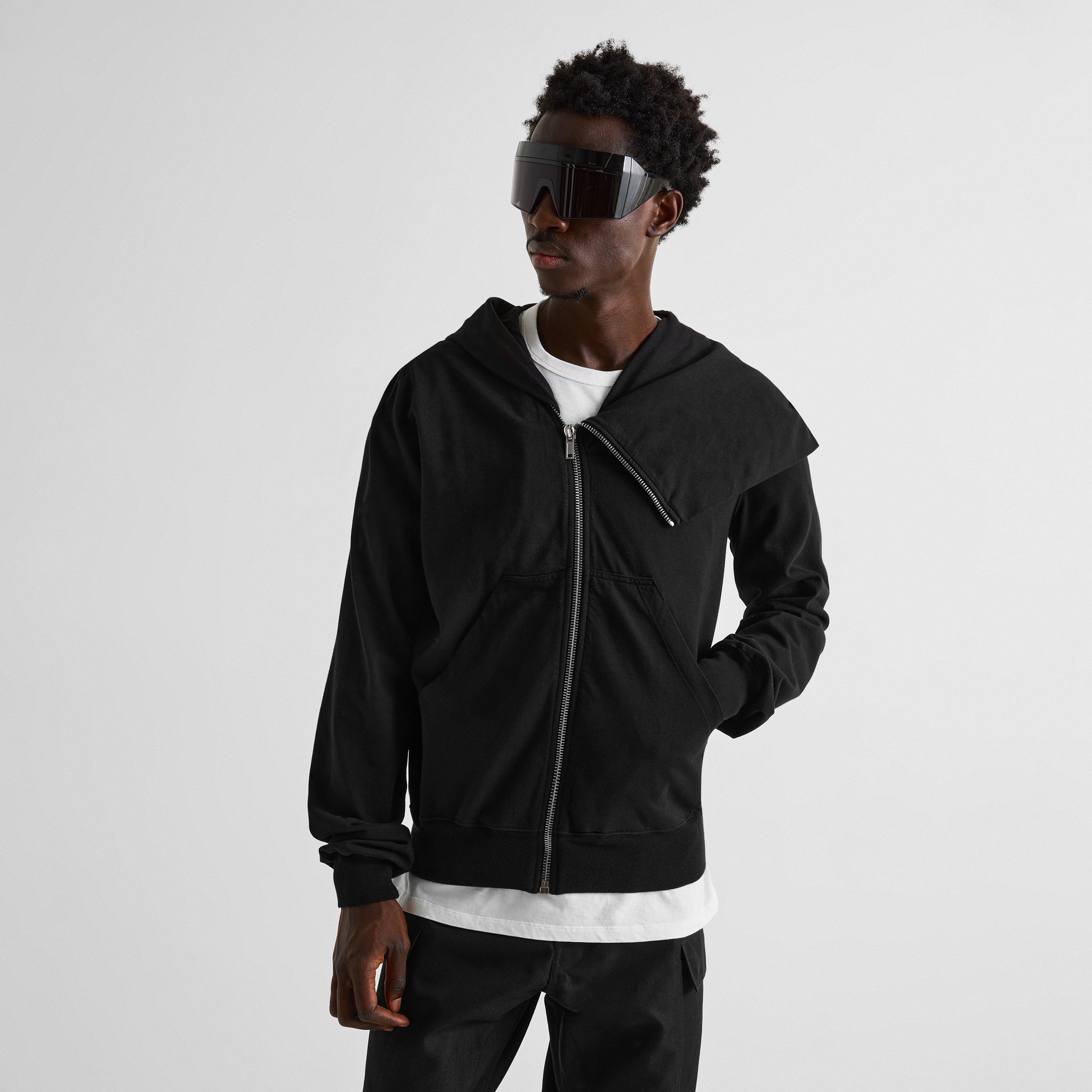 Black - Rick Owens Drkshdw - Mountain Hoodie - 3
