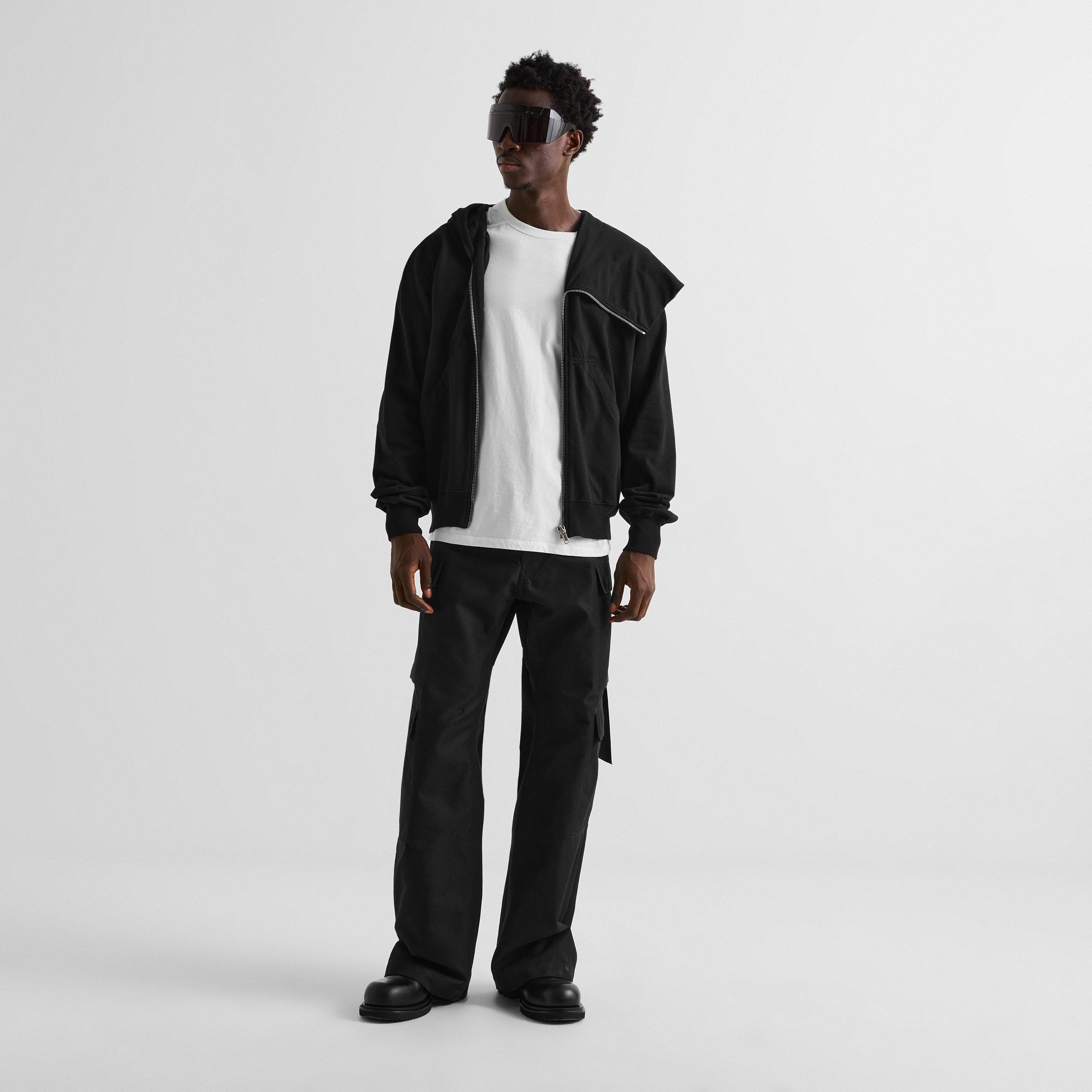 Black - Rick Owens Drkshdw - Mountain Hoodie - 6