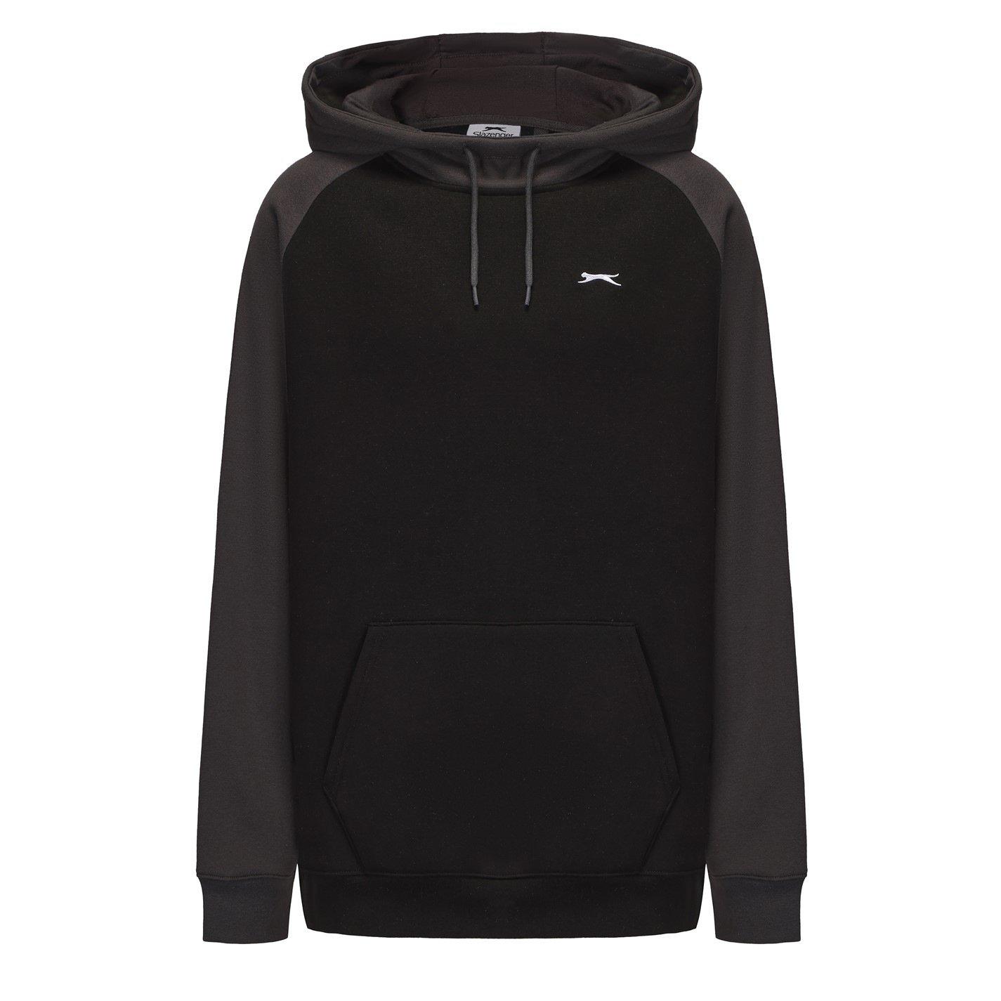 Slazenger Fleece Contrast Hoodie Mens