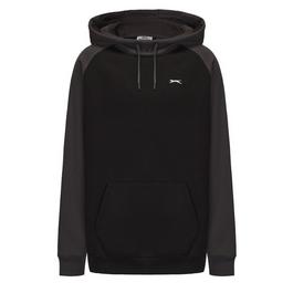 Slazenger Fleece Contrast Hoodie Mens