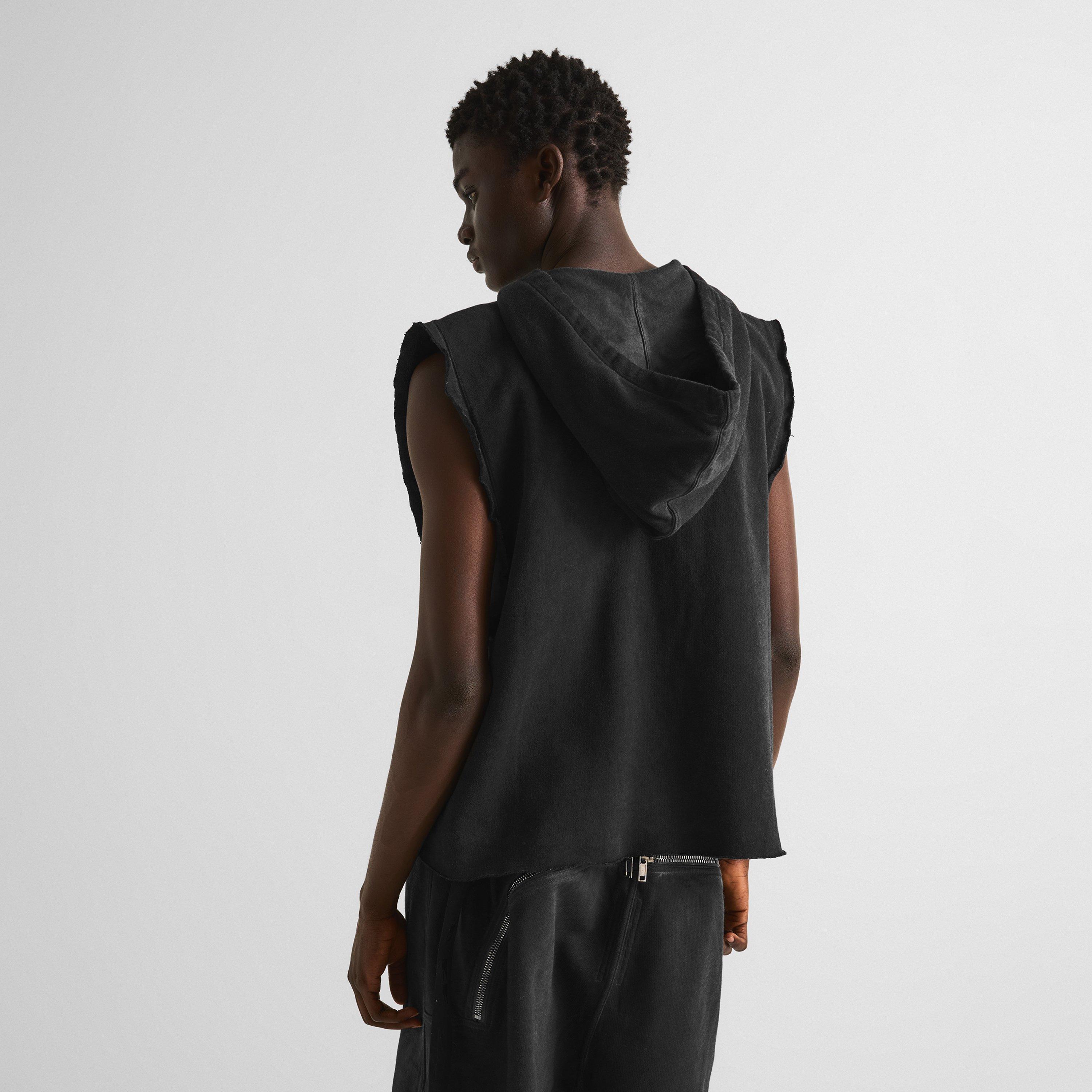 Faded Black - Rick Owens Drkshdw - Rick DS Hooded Tunic Sn63 - 3