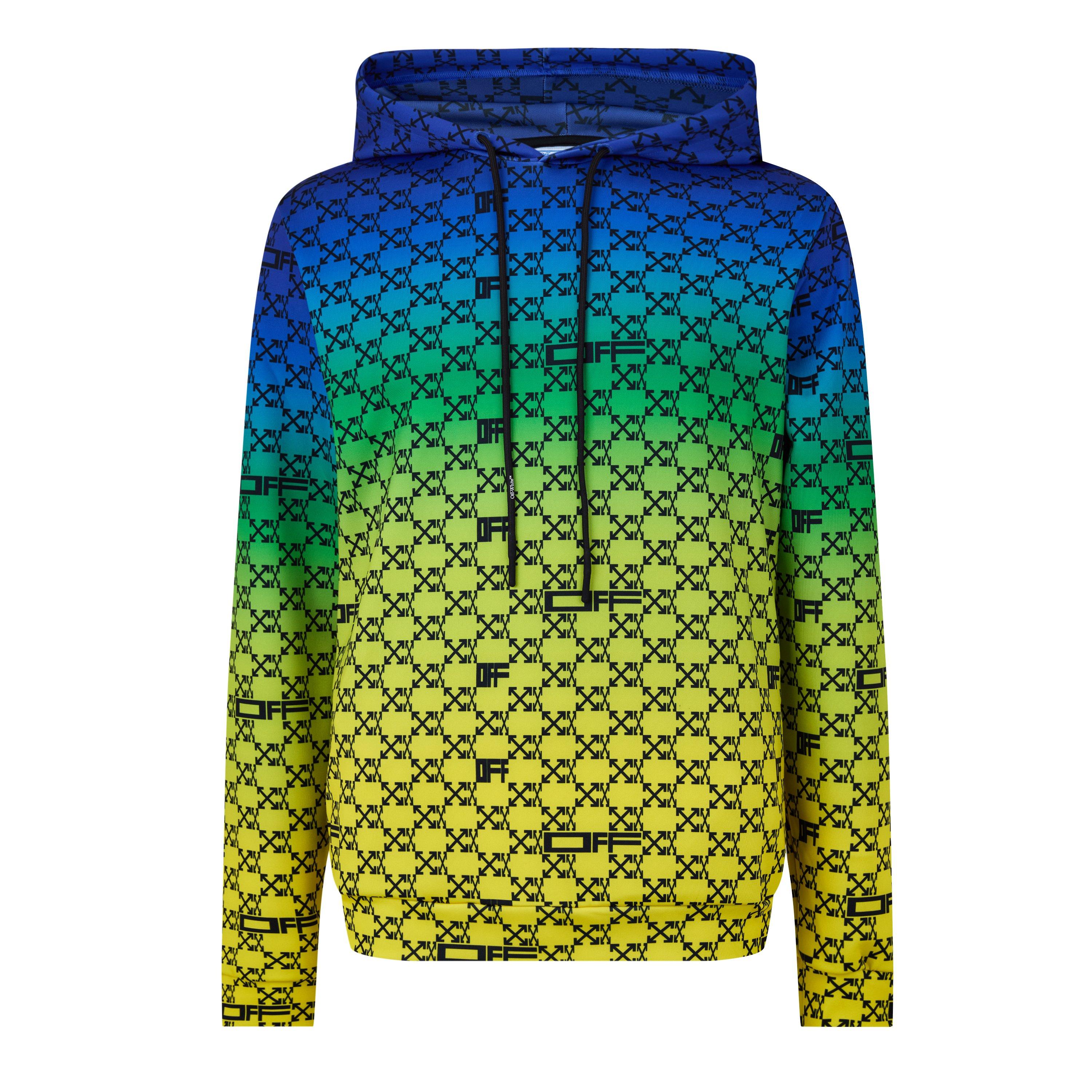 Multicolor - Off White - Men's Athl Monogram Hoodie - 5