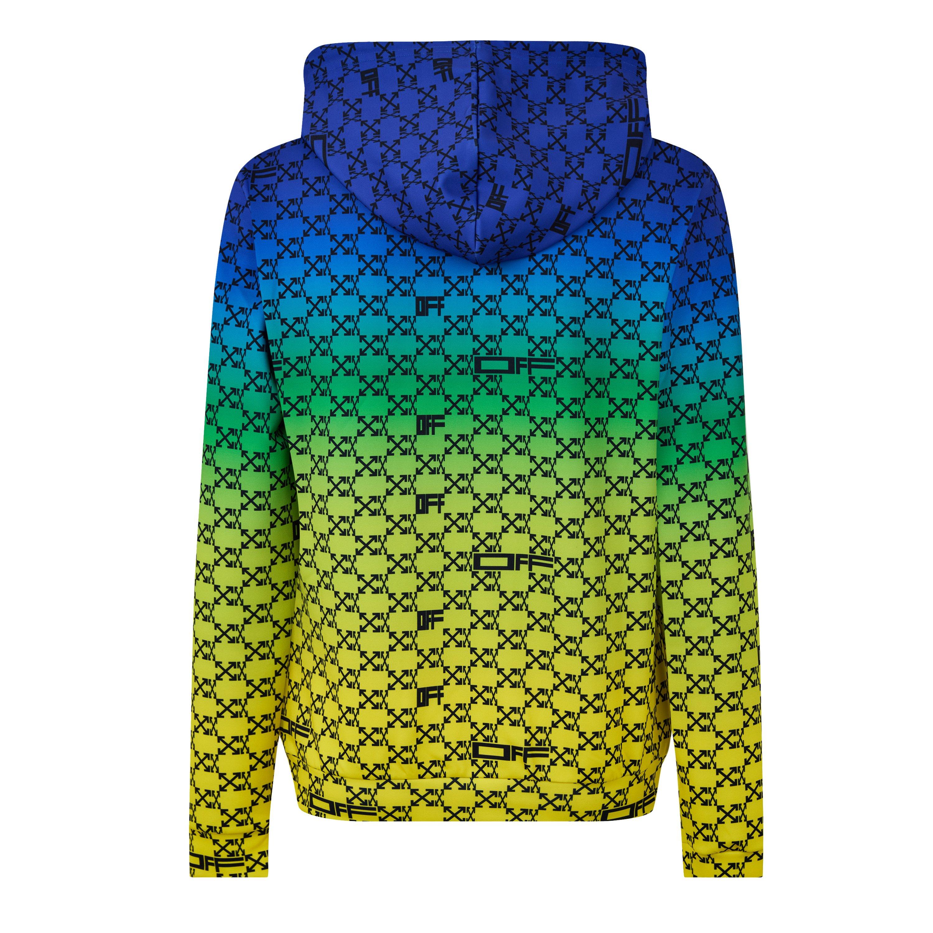 Multicolor - Off White - Men's Athl Monogram Hoodie - 6