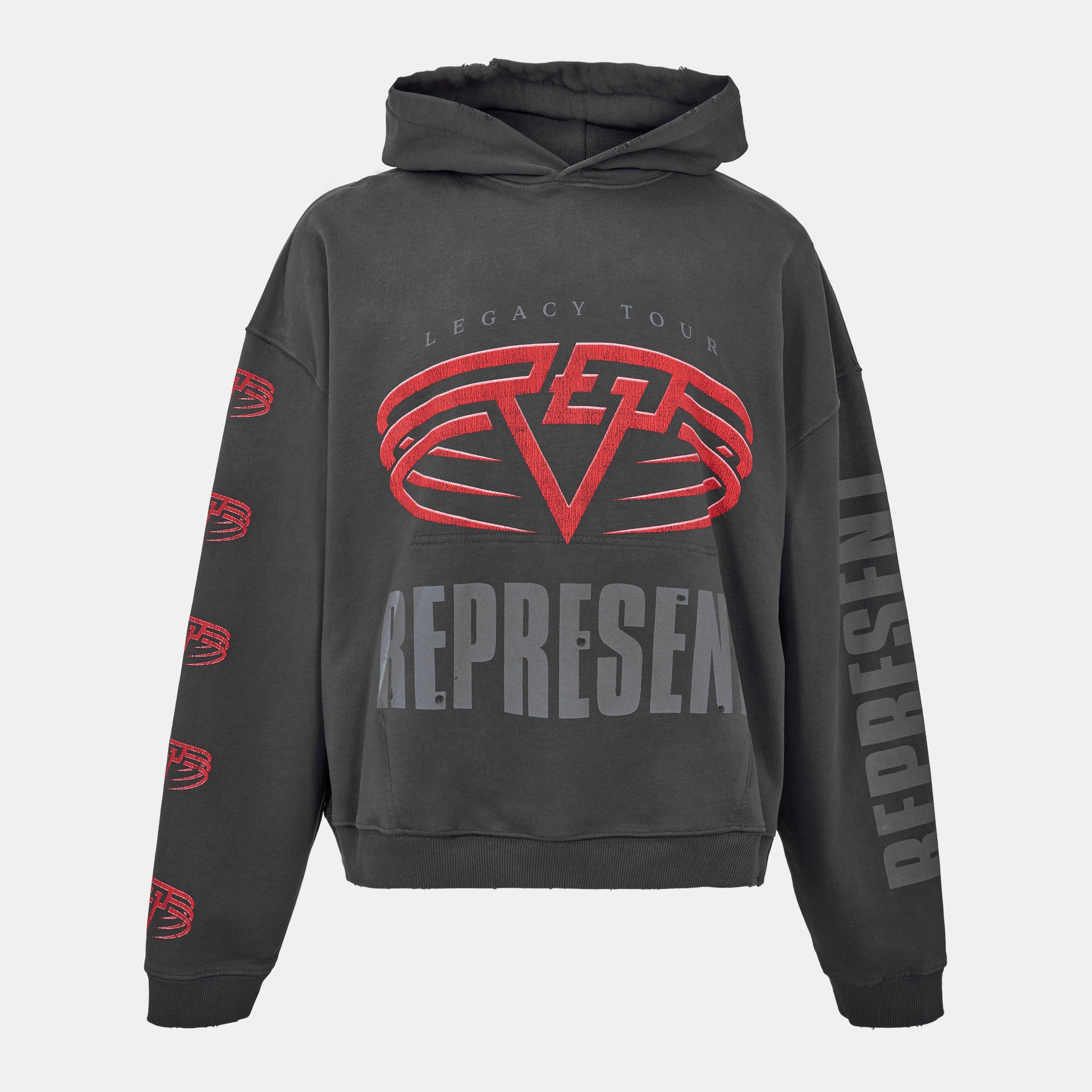 Sun Fade Grey - Represent - Men's Rep Living Legacy Hoodie - 1