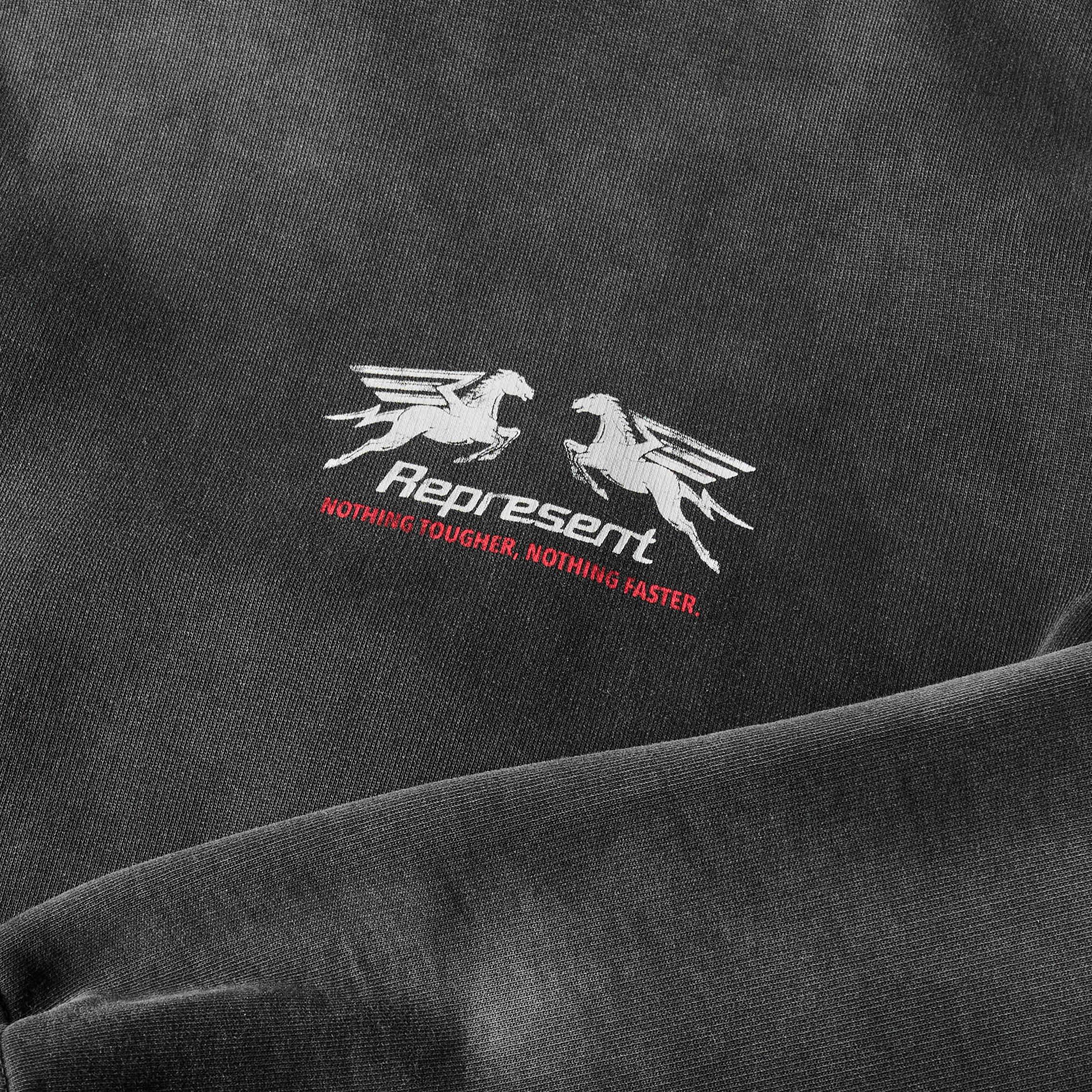 Stained Black - Represent - Men's Overhead Hoodie - 5