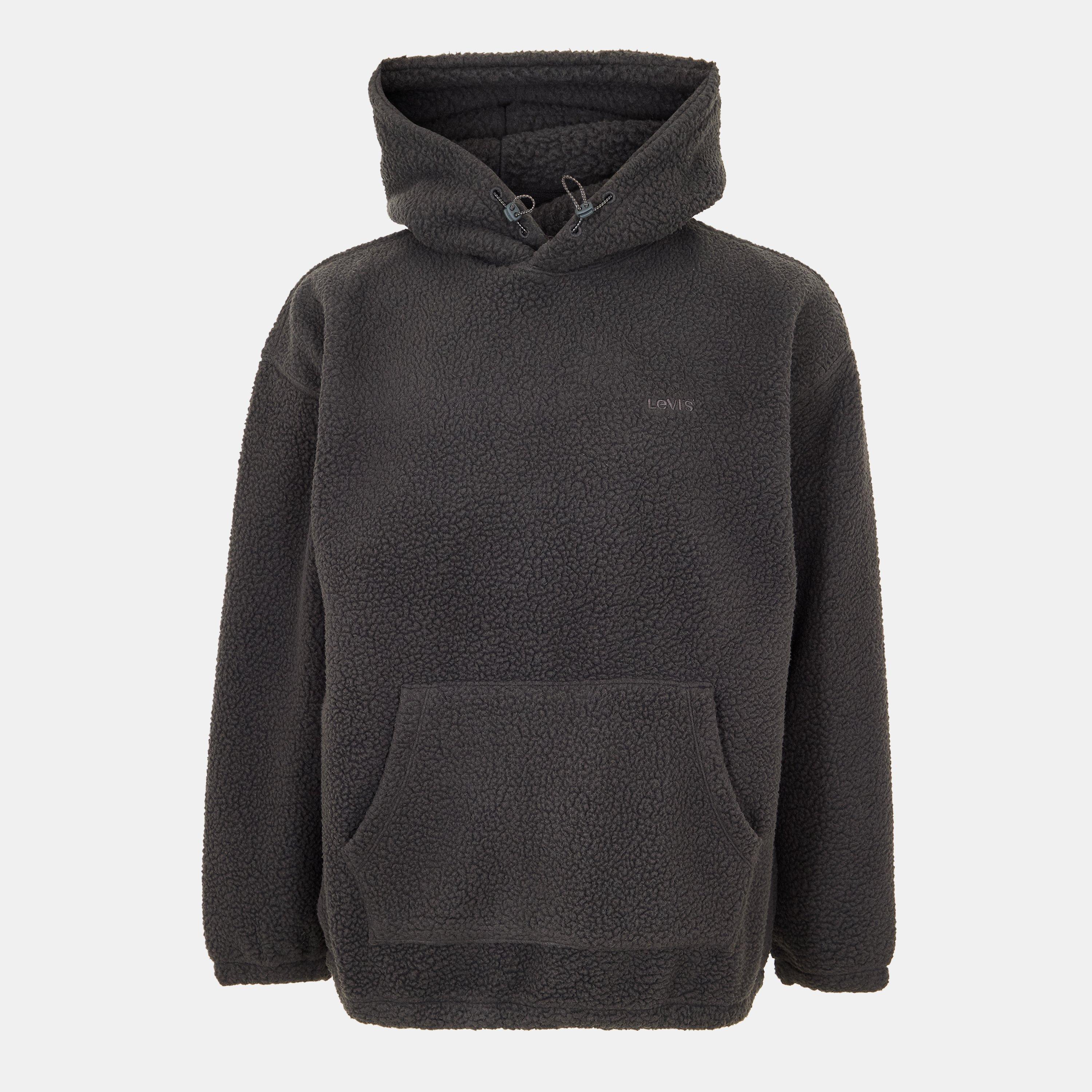 Black - Levis - Men's Cosy Up Pull Over Hoodie - 1