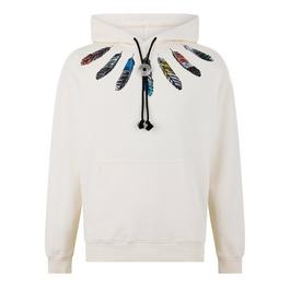 Marcelo Burlon Colourful Feather Comfort Hoodie