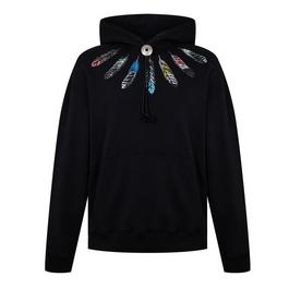 Marcelo Burlon Colourful Feather Comfort Hoodie