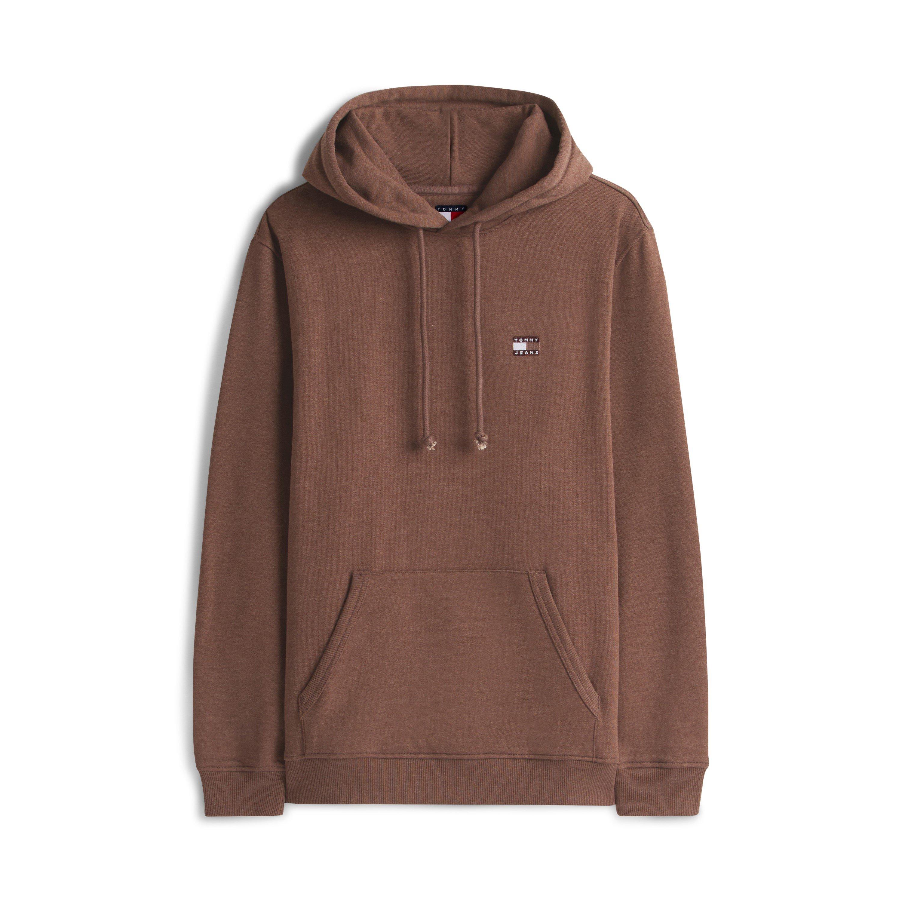 Tommy Jeans Men's Xs Badge Hoodie - Black Walnut - S