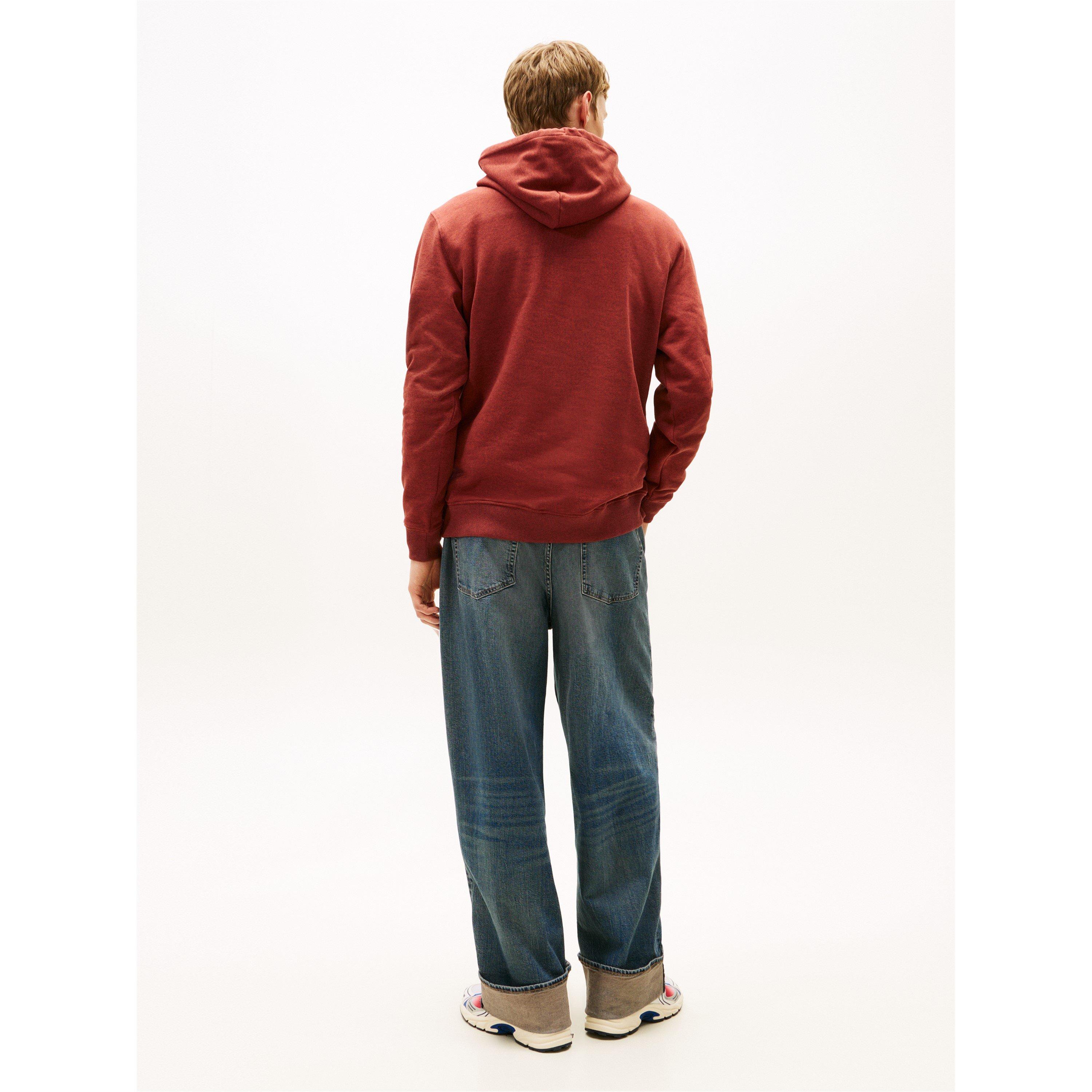 Terracotta Hthr - Tommy Jeans - XS Badge Hoodie - 5