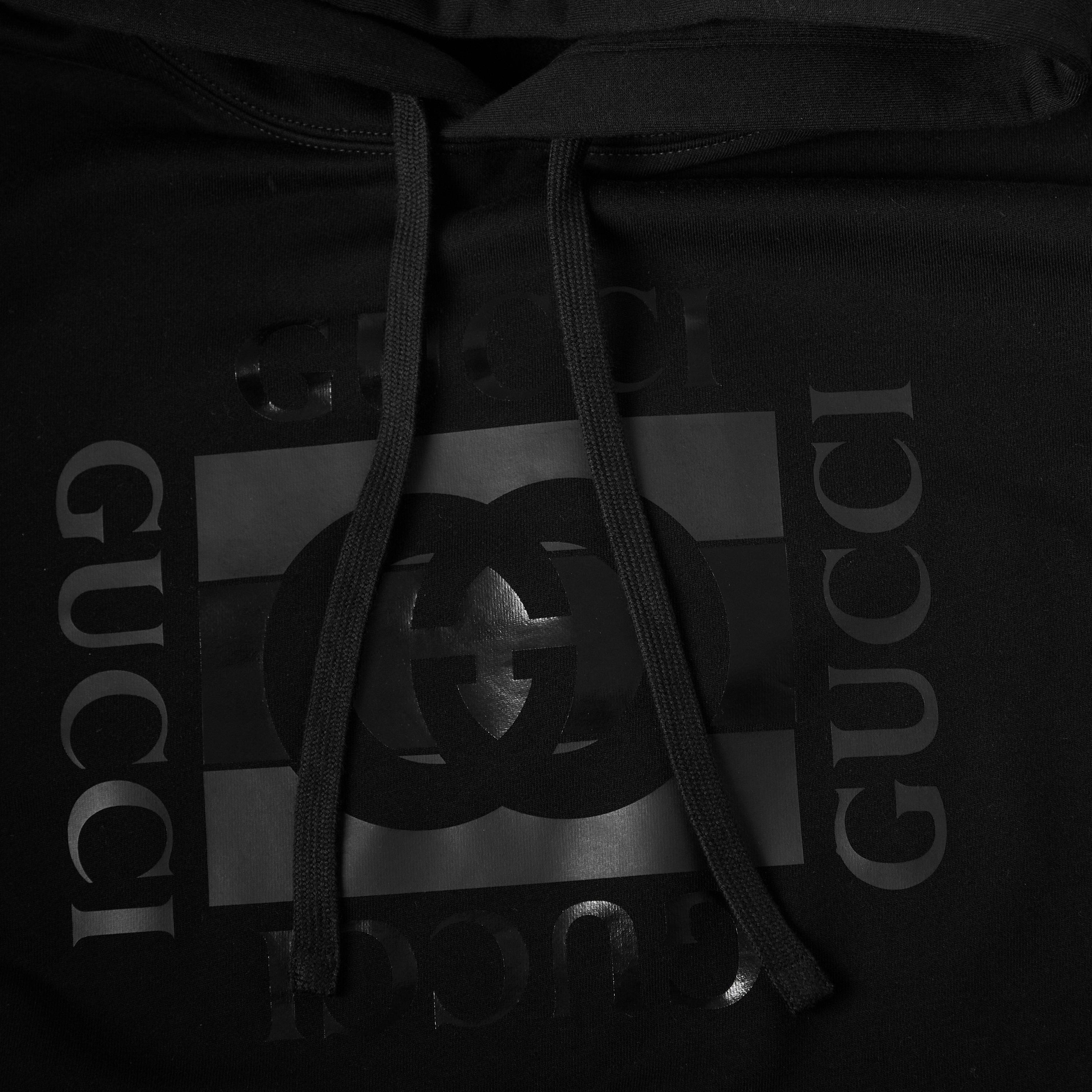 Black - Gucci - Men's Pull Over Hoodie - 5