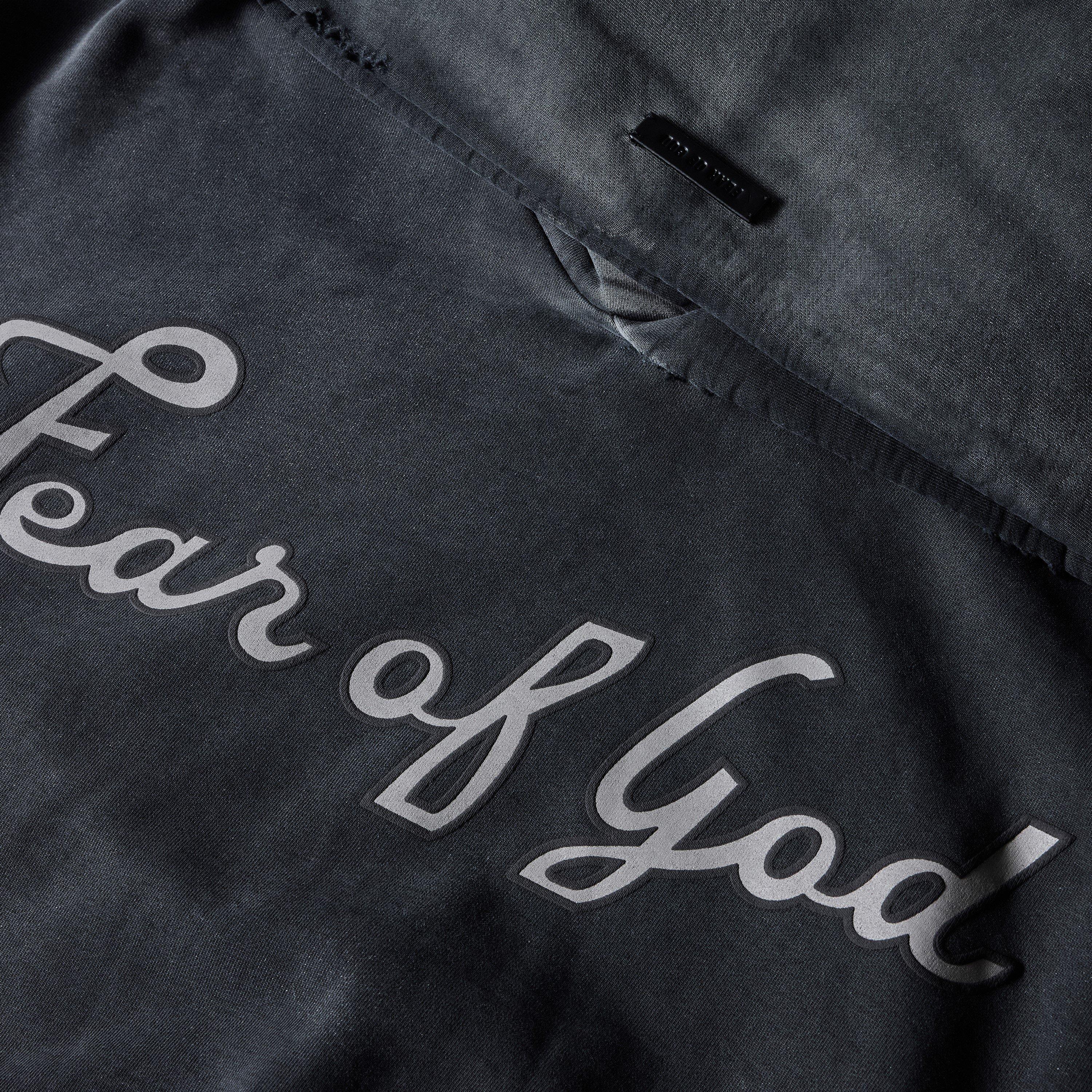 Faded Black - Fear Of God - Men's Overhead Hoodie - 3