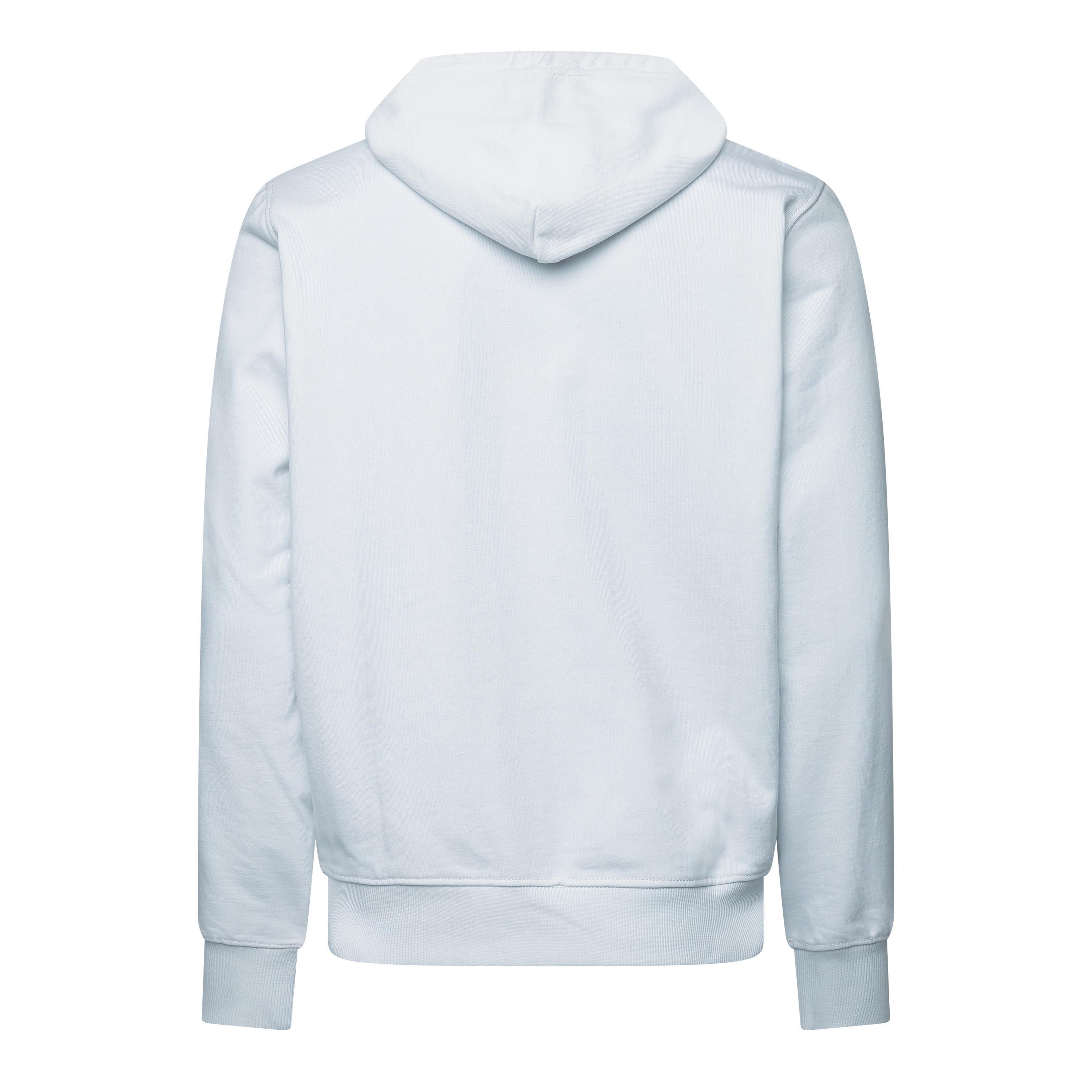 Bright White - Diesel - Men's Over The Head Hoodie - 2