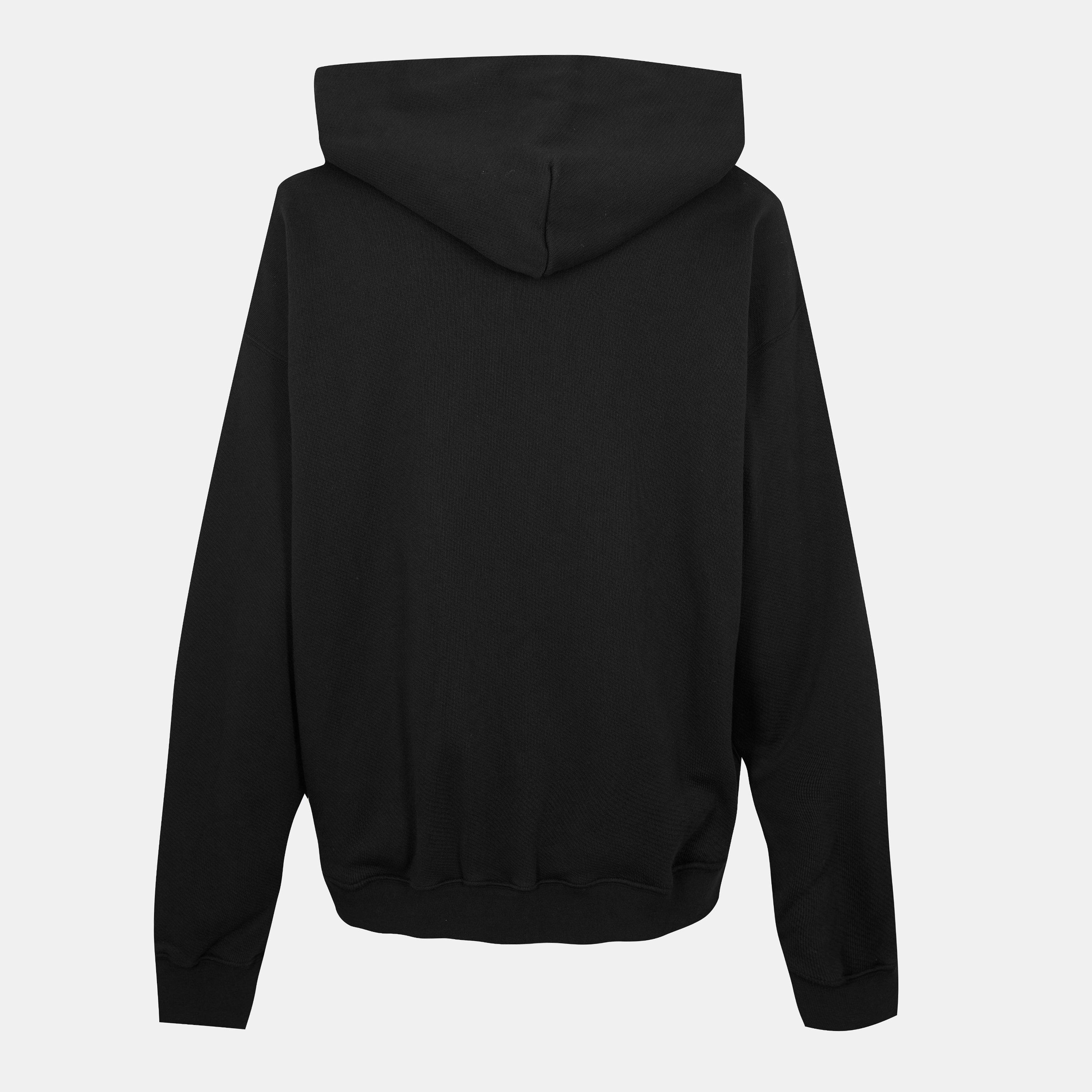 Black - Off White - Men's Hoodie - 2