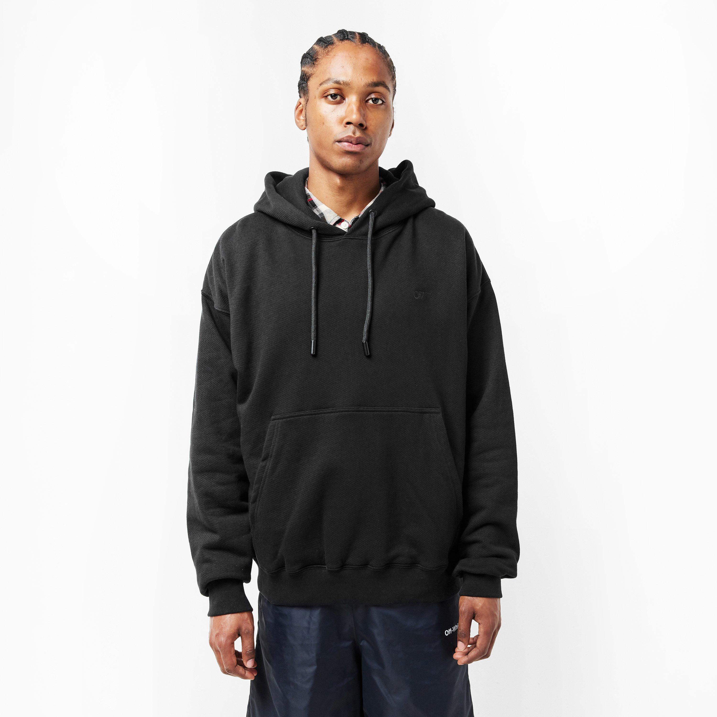 Black - Off White - Men's Hoodie - 3