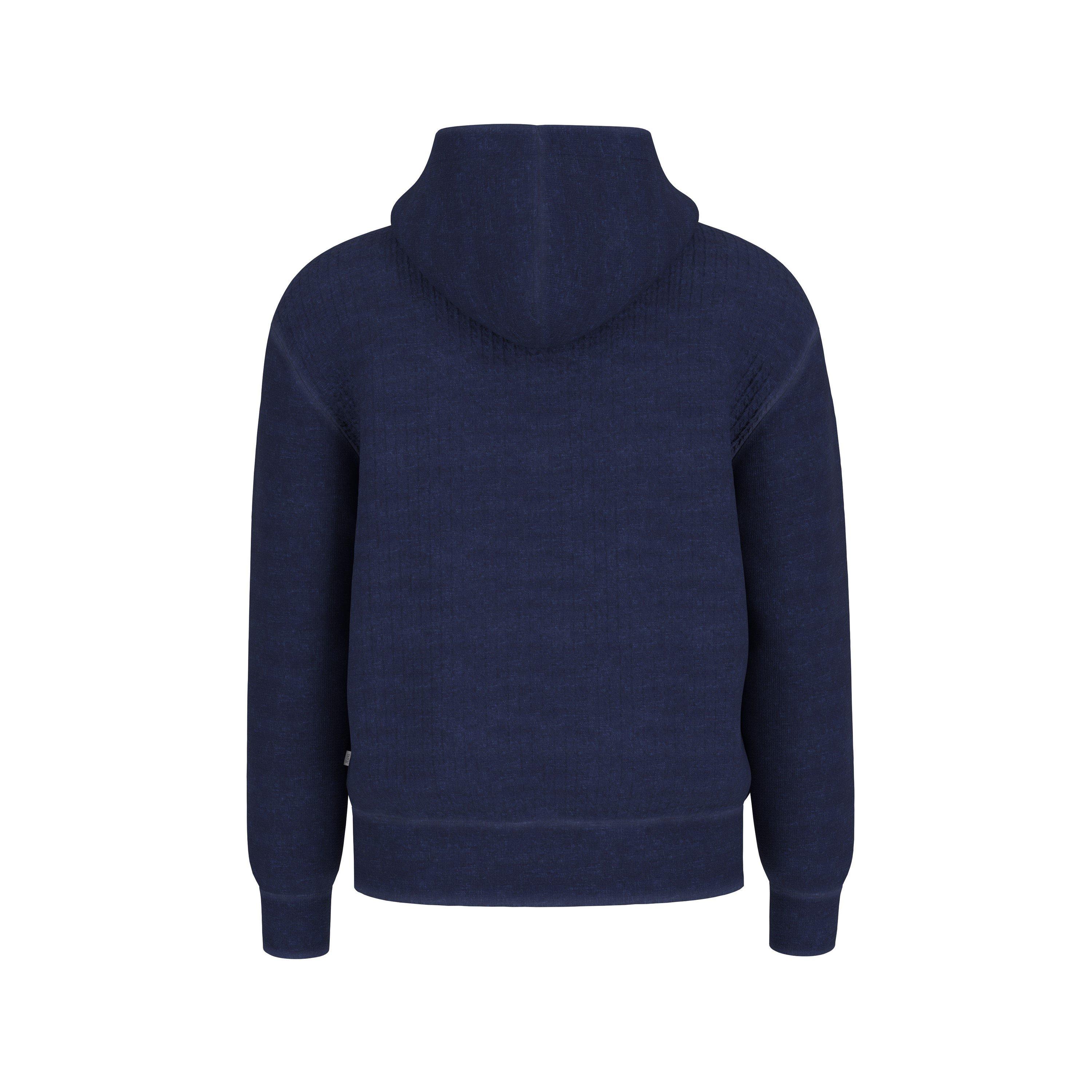 Indigo BL1N - Guess - Men's Logo Hoodie - 2