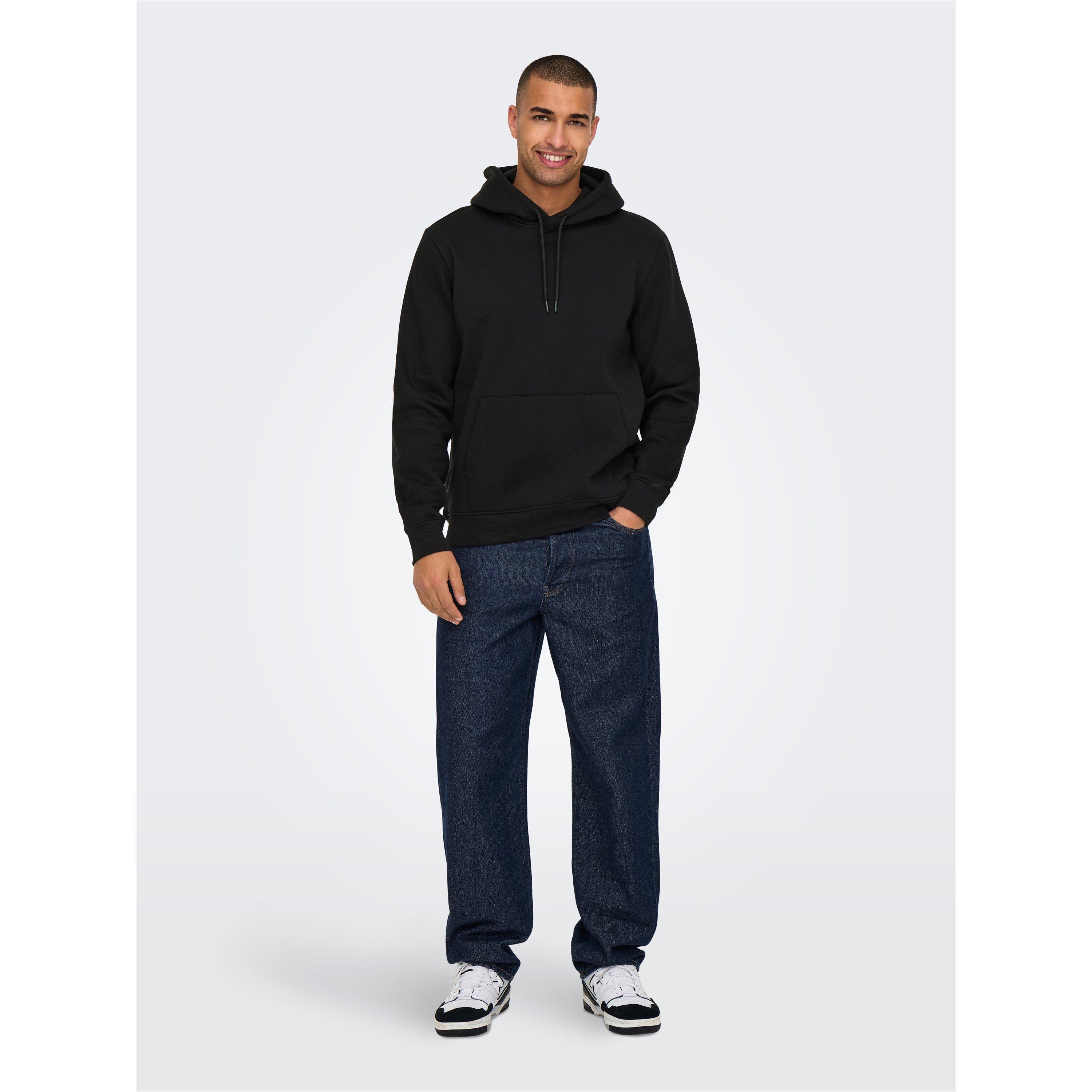 Zwart - Only and Sons - Connor Hoodie - 3