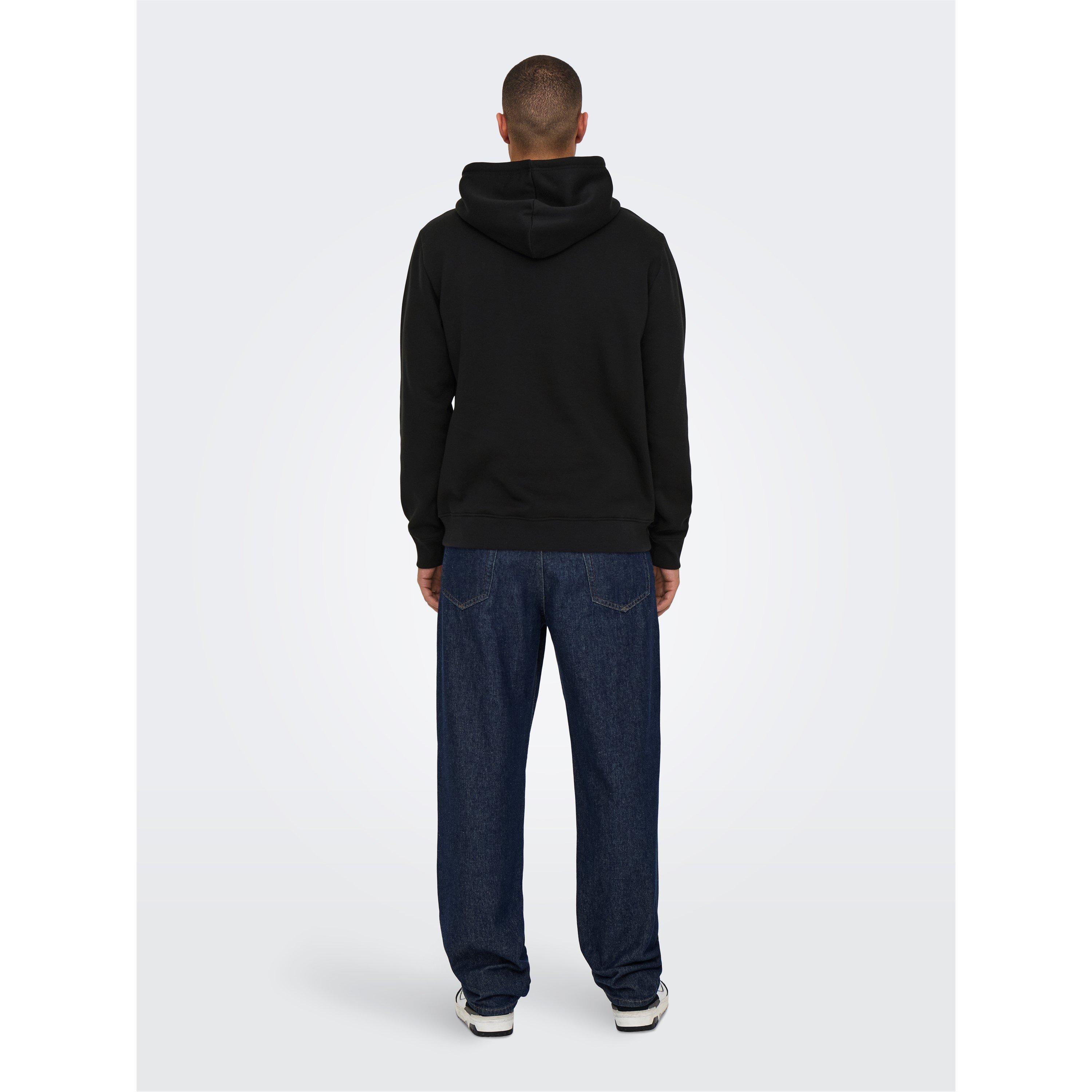 Zwart - Only and Sons - Connor Hoodie - 5