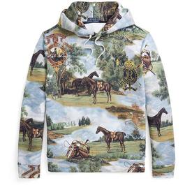 Polo Ralph Lauren Equestrian Print Fleece Hoodie