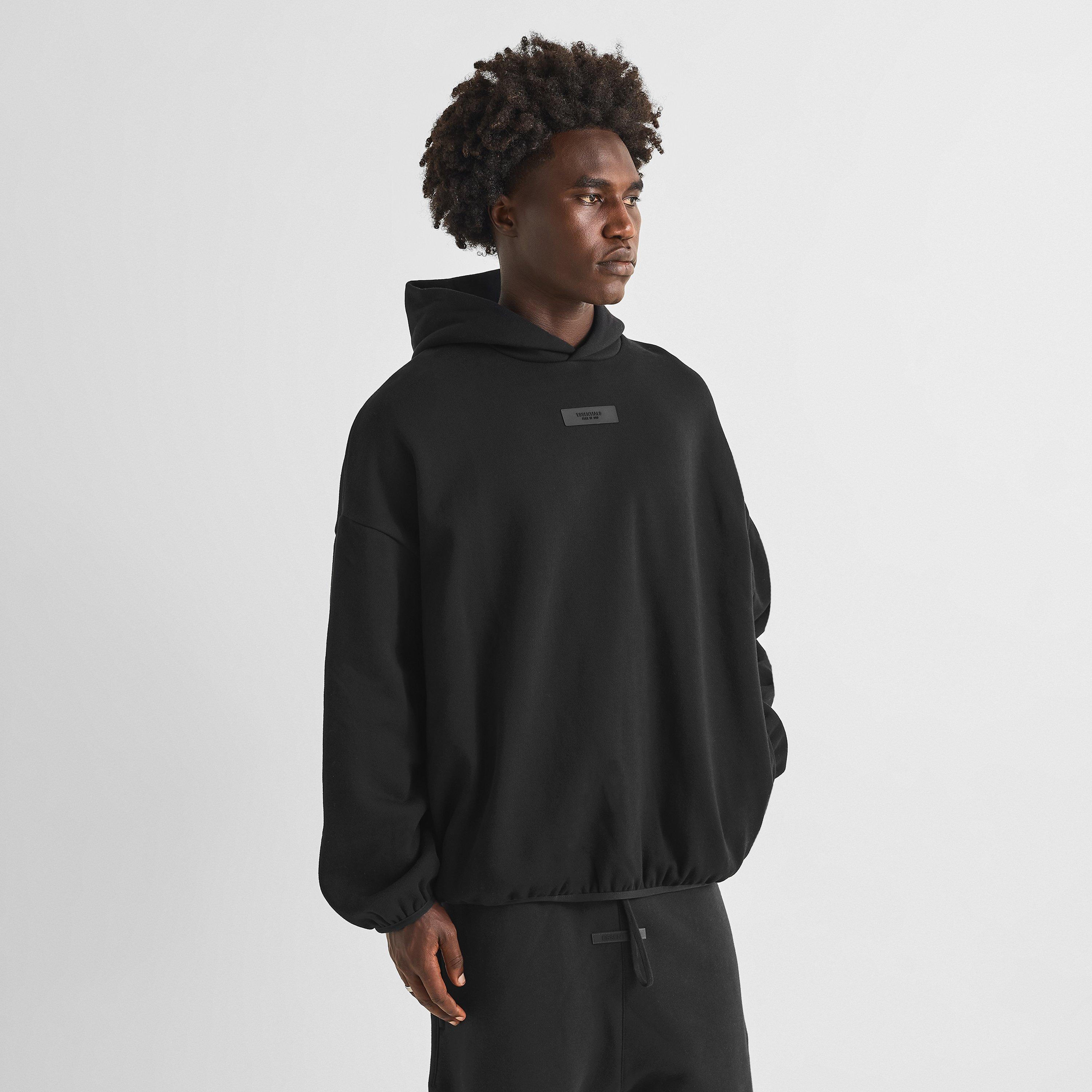 Black - Fear Of God - FOG Ess Hoodie Sn99 - 3