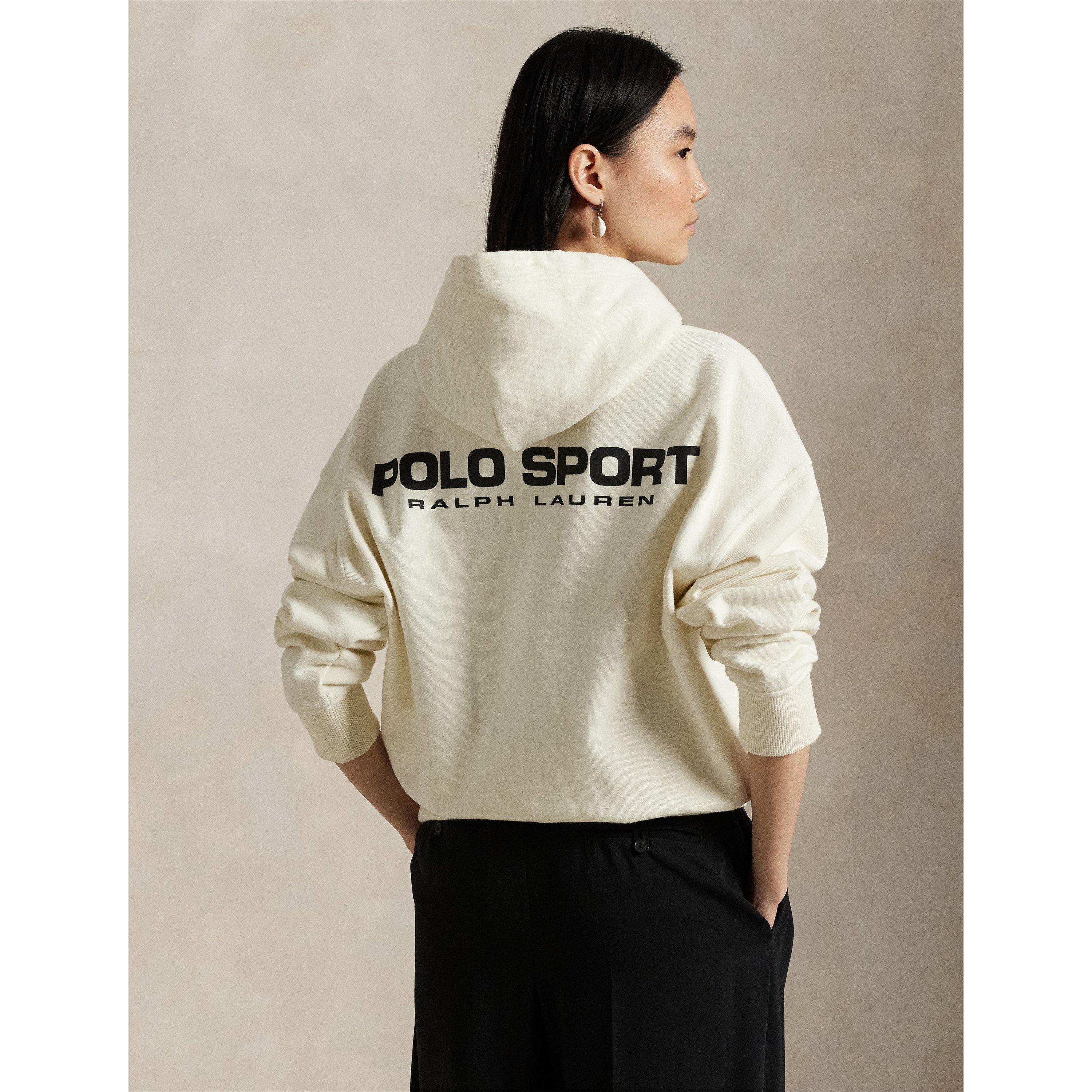 Clubhouse Cream - Polo Sport by Ralph Lauren - Men's Back Print Hoodie - 4