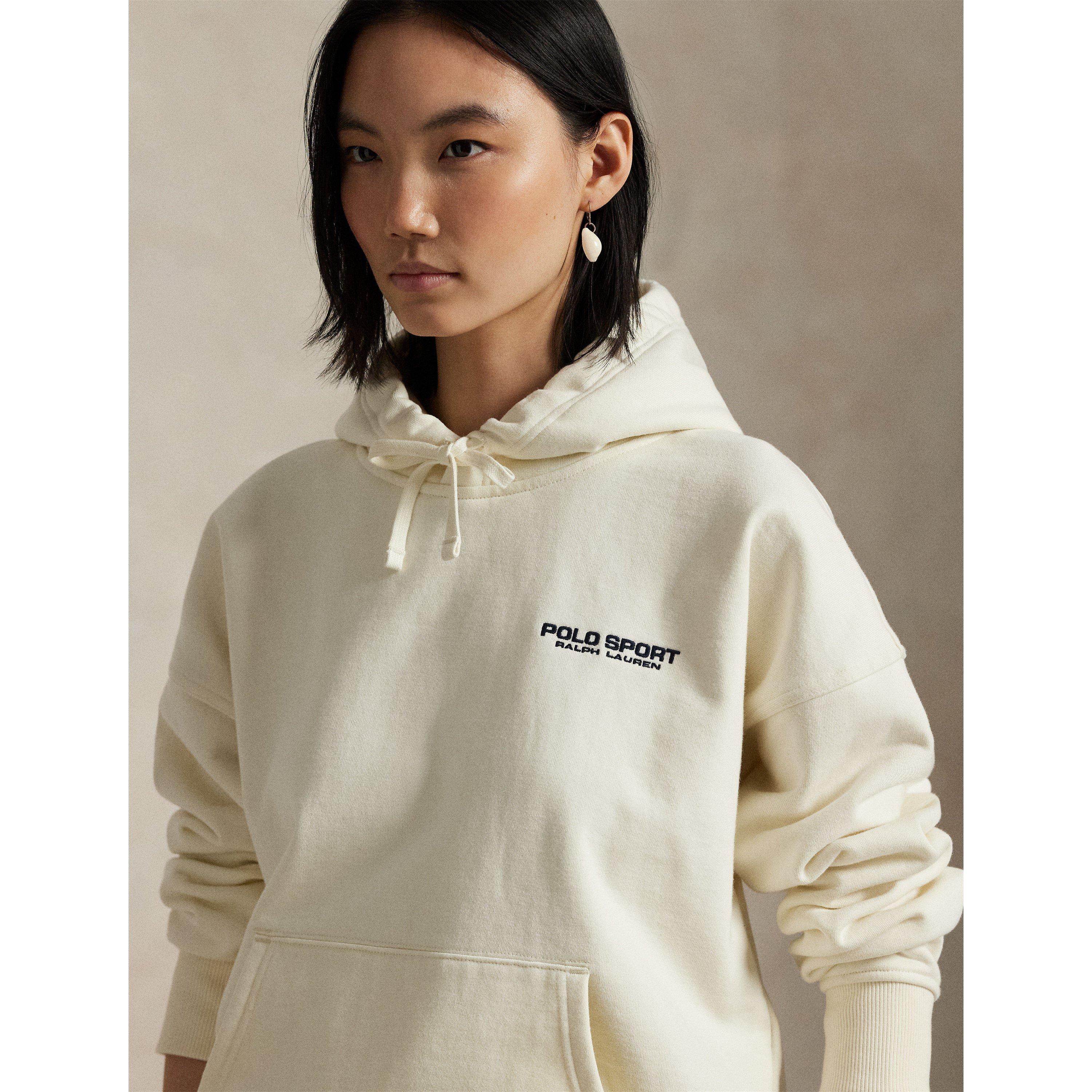 Clubhouse Cream - Polo Sport by Ralph Lauren - Men's Back Print Hoodie - 5