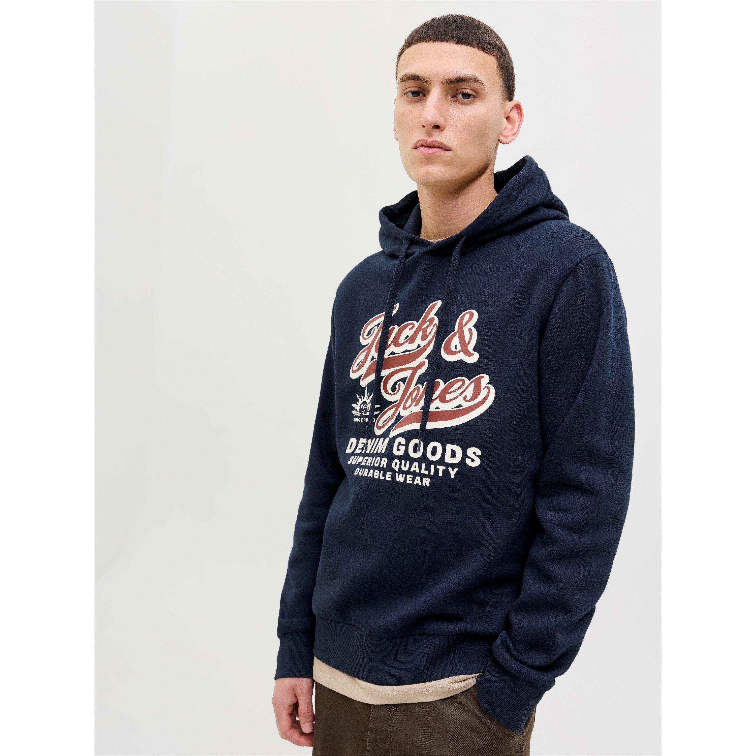Sky Captain - Jack and Jones - Colour Logo Hoodie Mens - 2