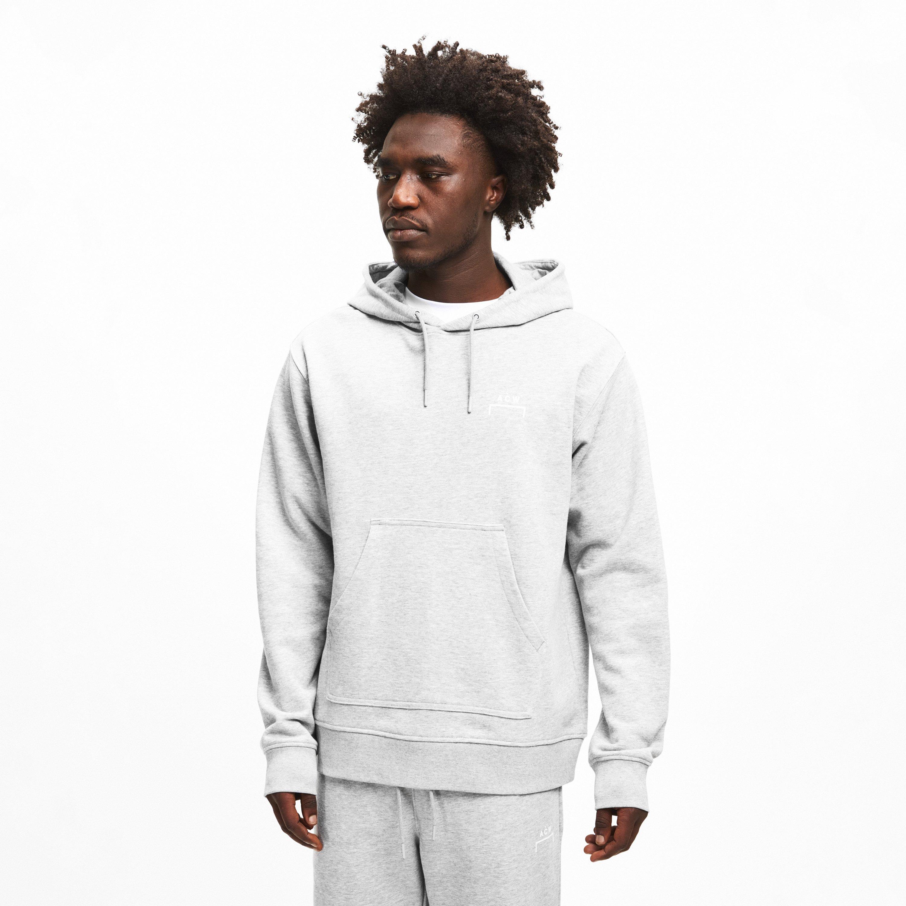 Grey 019 - A-COLD-WALL - Men's Balmore Pull Over Hoodie - 3