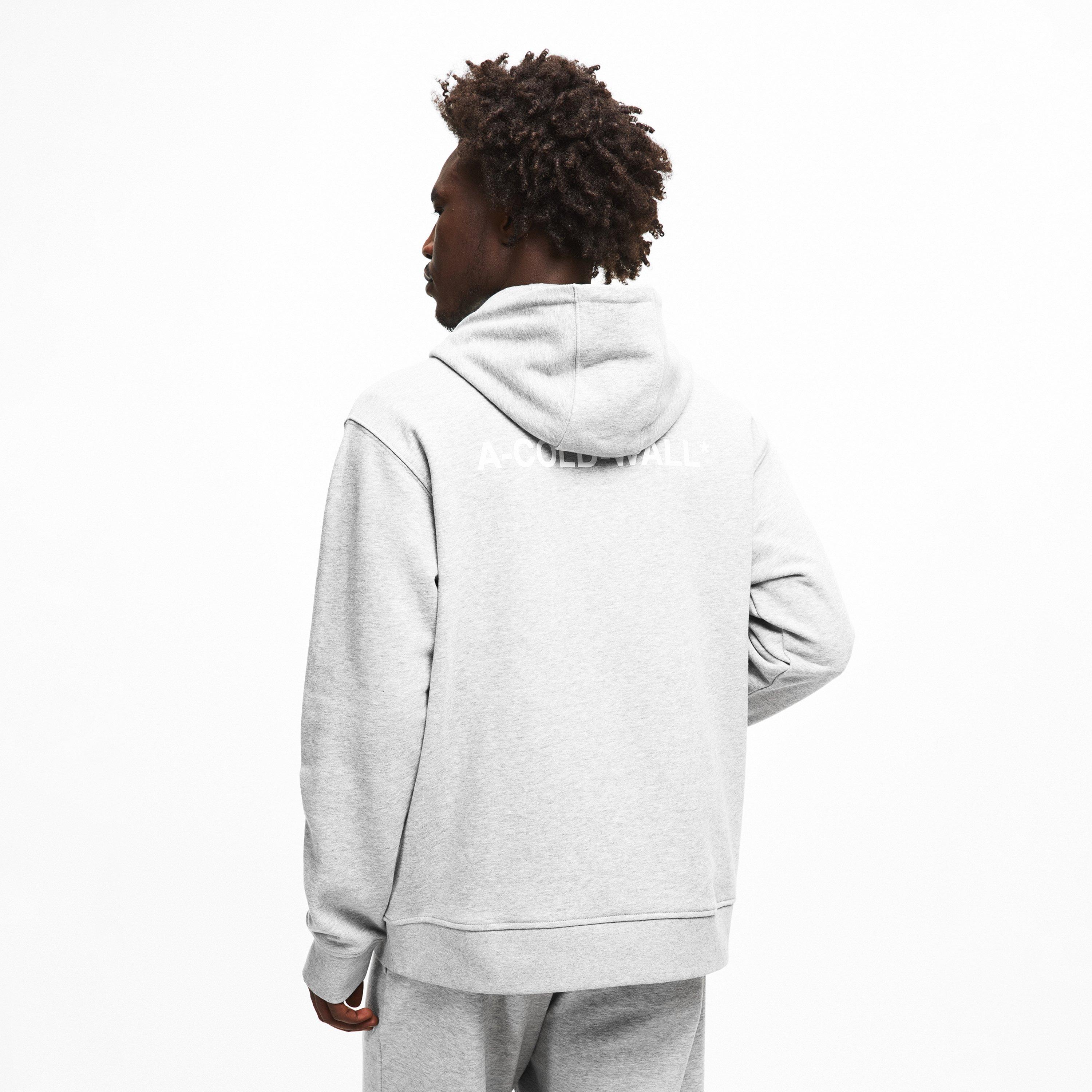 Grey 019 - A-COLD-WALL - Men's Balmore Pull Over Hoodie - 4