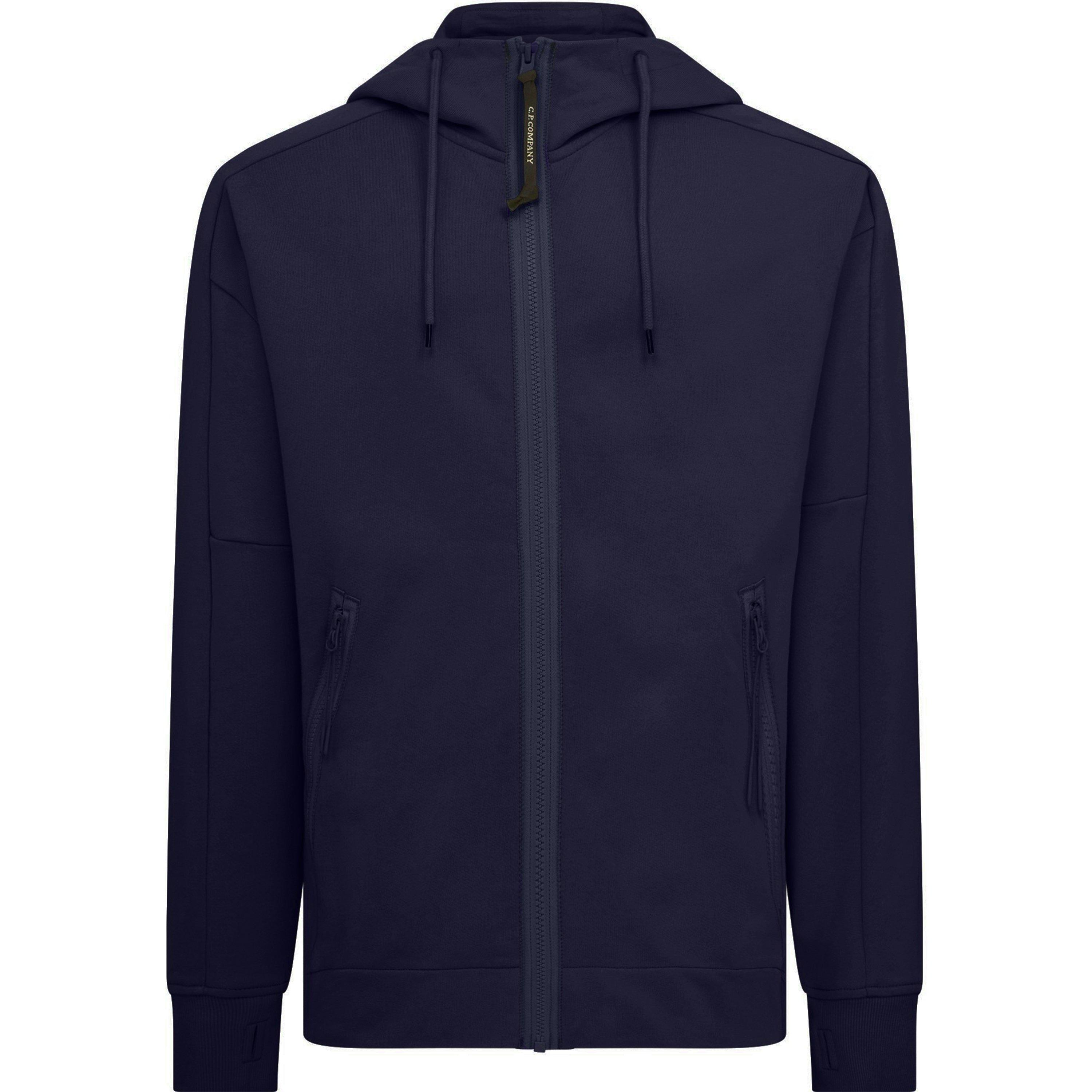Total Eclip 888 - CP Company - Men's Goggle Full-Zip Hoodie - 1