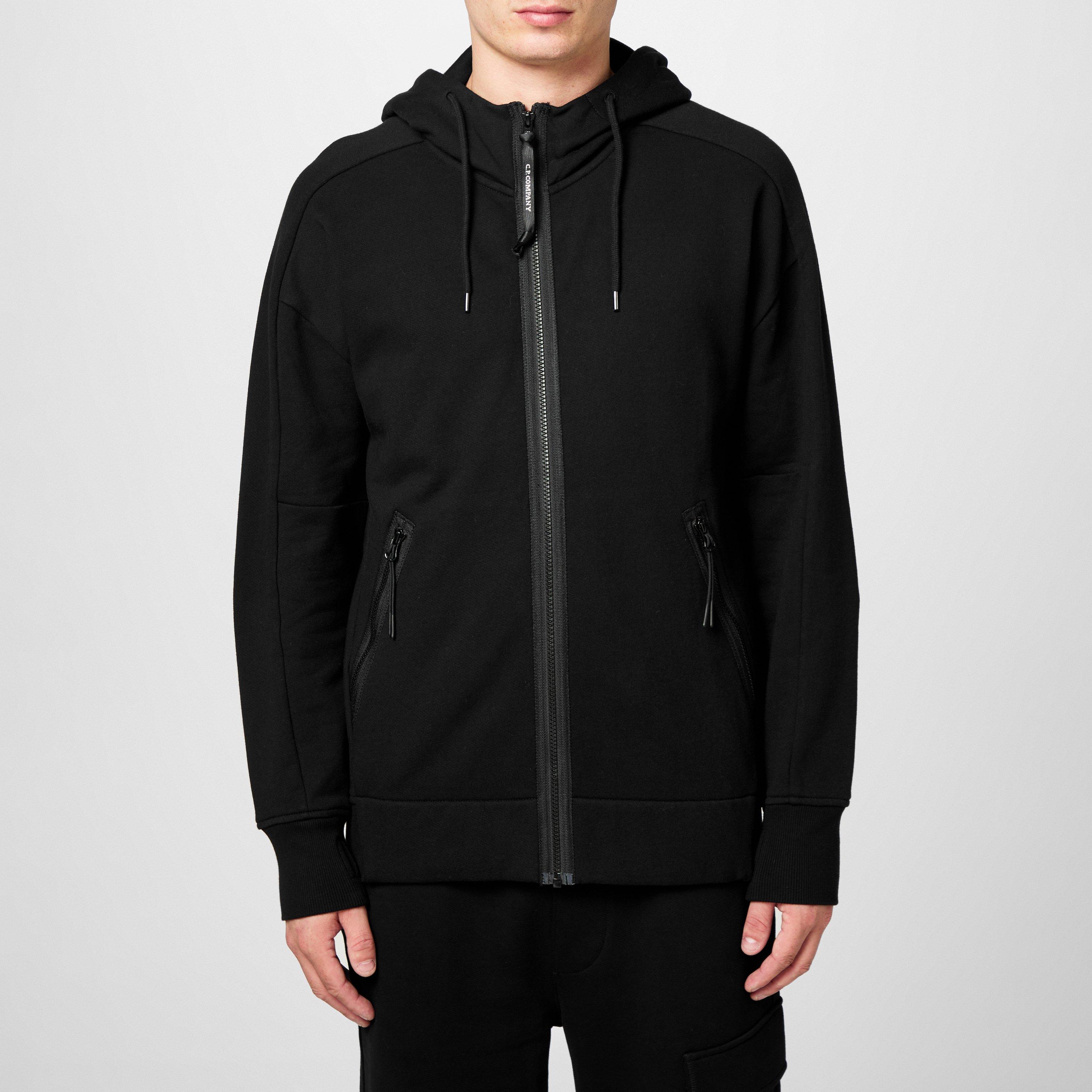 Black 999 - CP Company - Men's Goggle Full-Zip Hoodie - 3