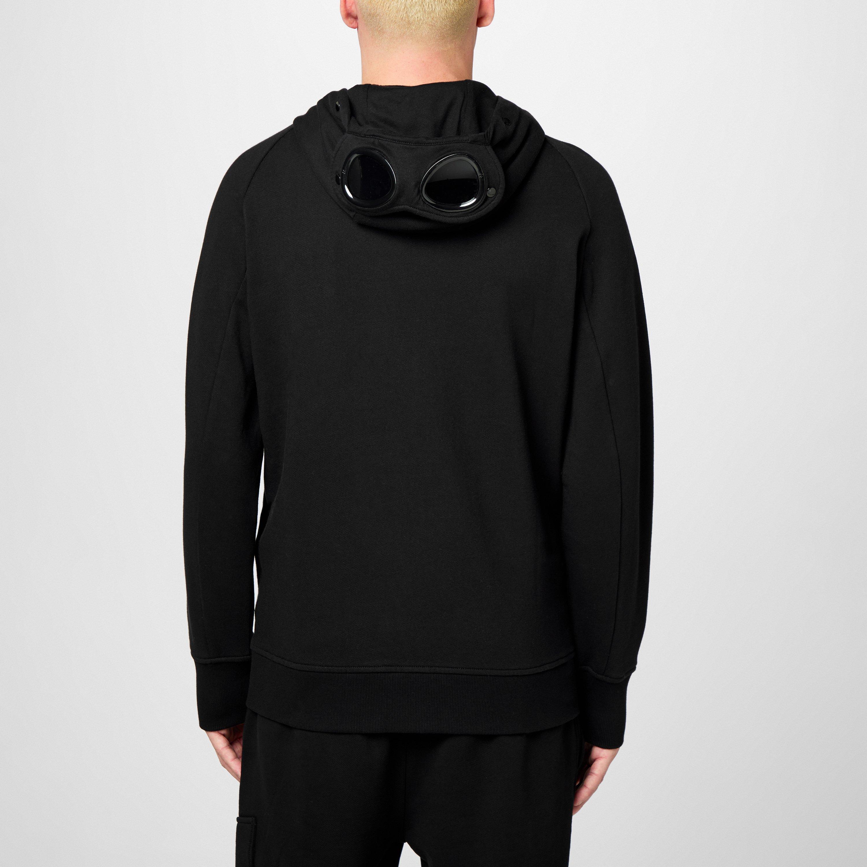 Black 999 - CP Company - Men's Goggle Full-Zip Hoodie - 4
