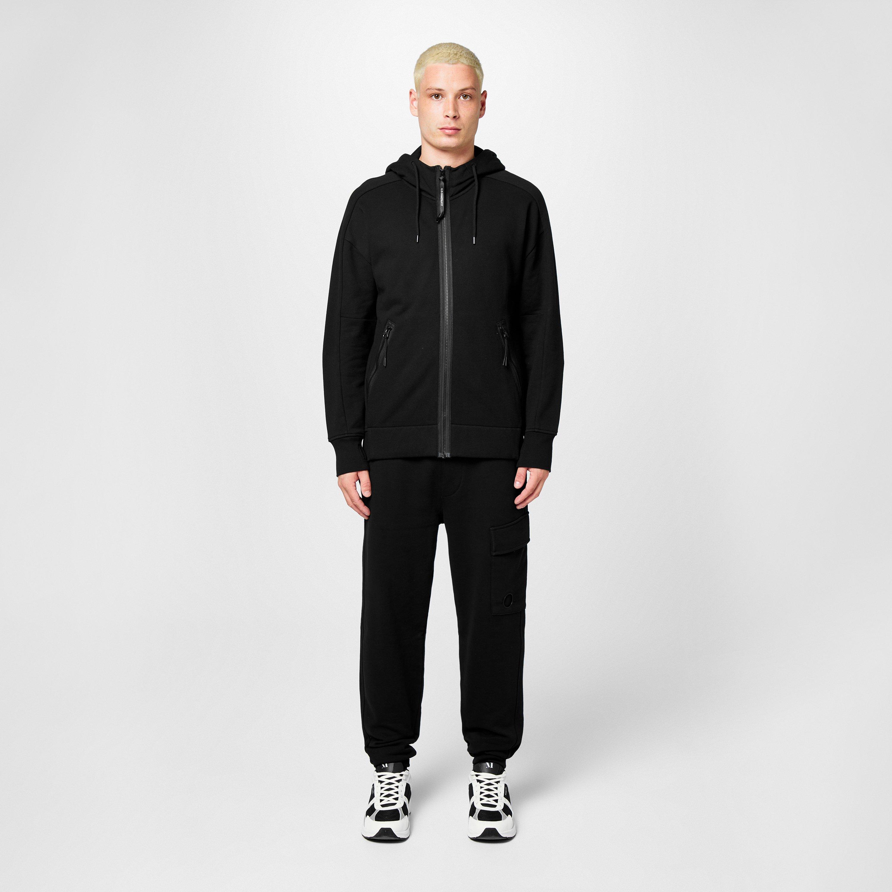 Black 999 - CP Company - Men's Goggle Full-Zip Hoodie - 6