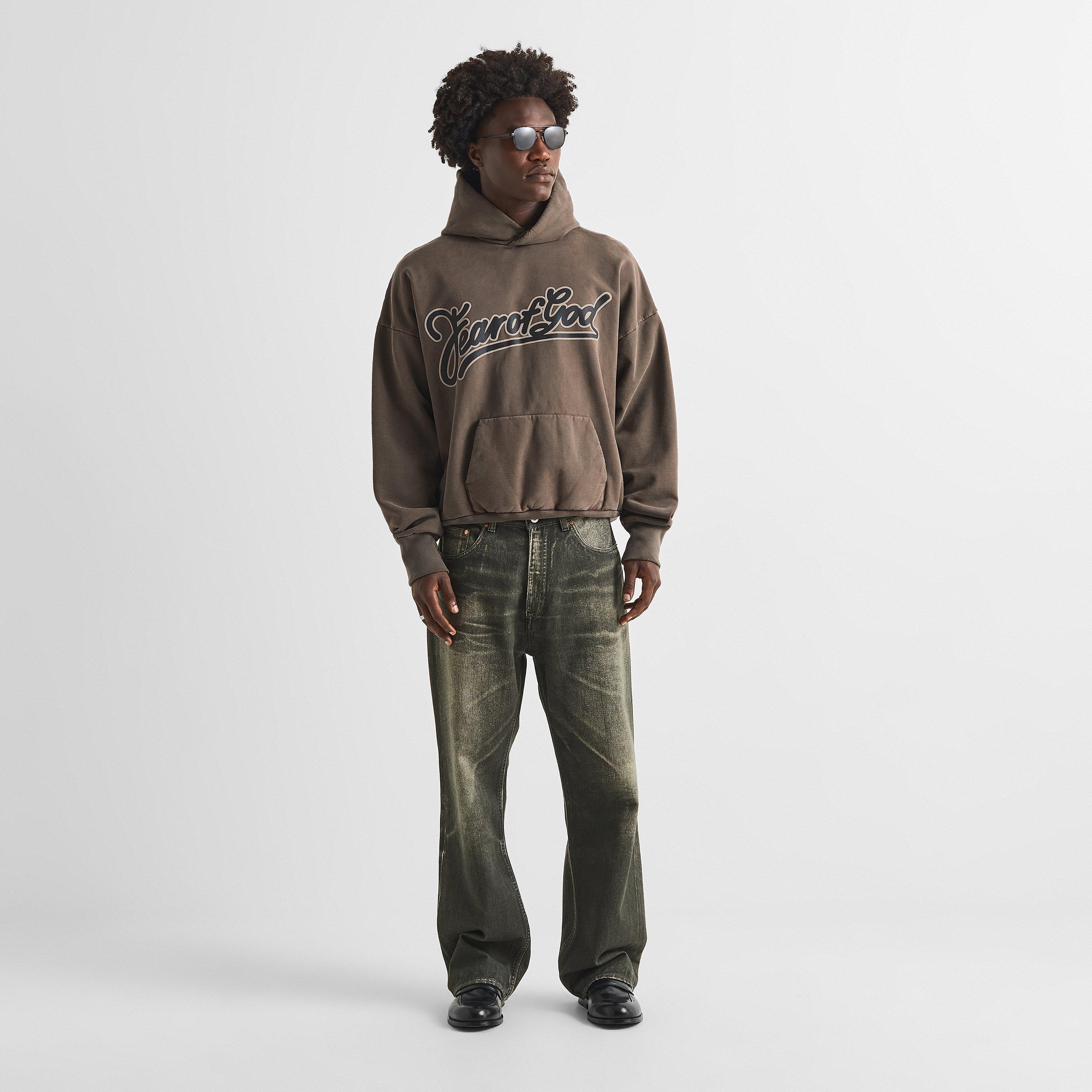 Faded Brown - Fear Of God - Men's Overhead Hoodie - 6