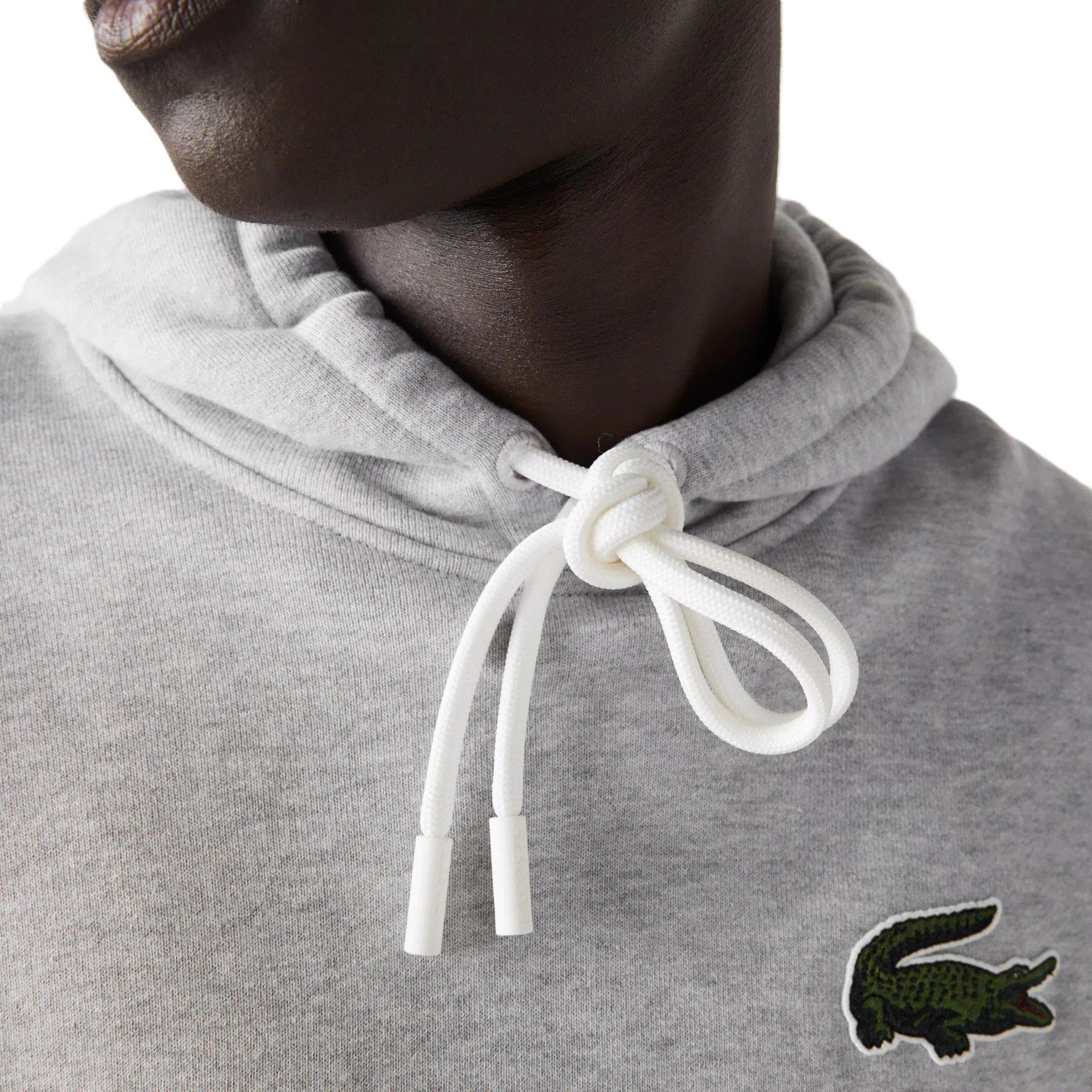 Silver Chine - Lacoste - Men's Logo Hoodie - 3