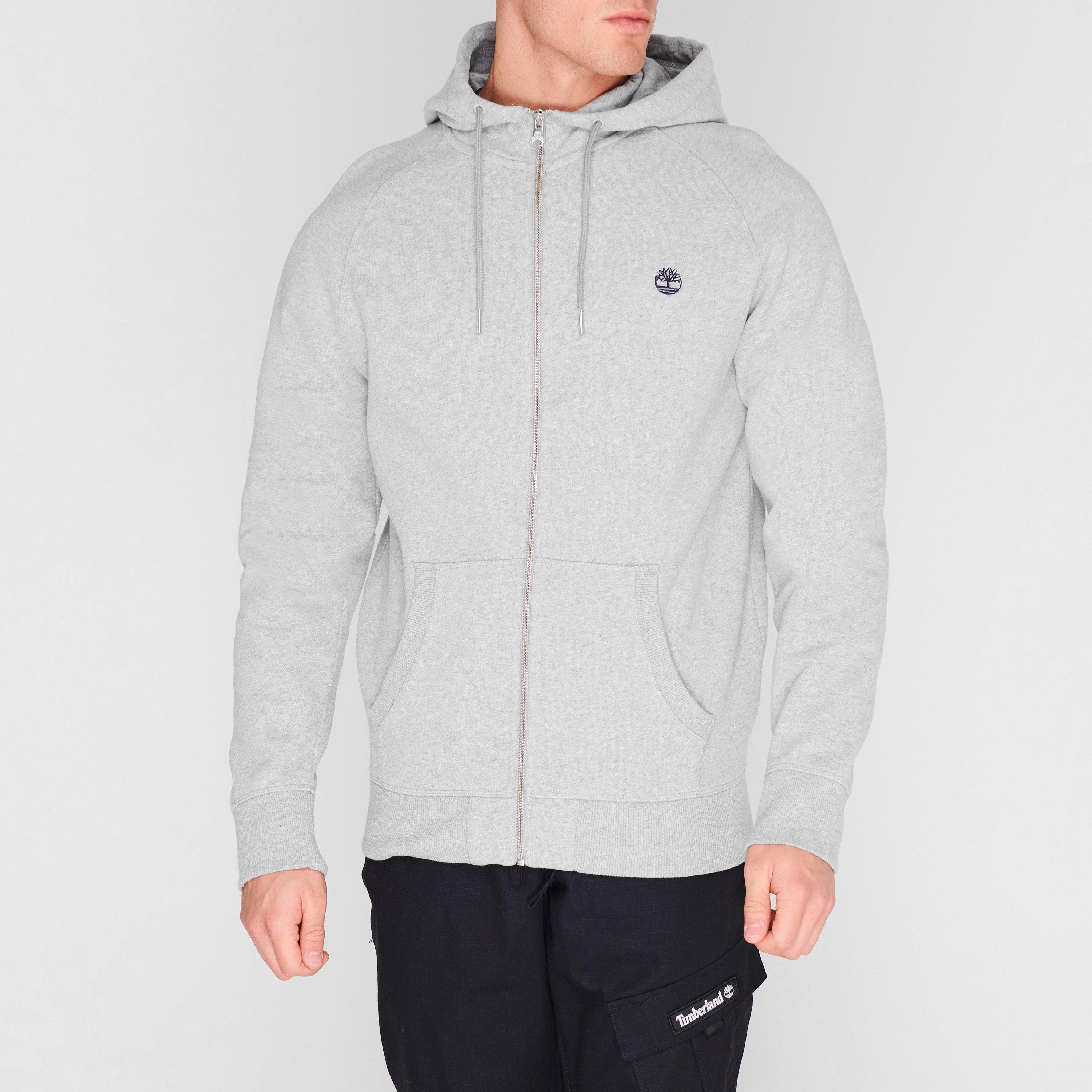 Med Cinza Mesclado - Timberland - Timberland Exeter Full Zip Hoodie - 3