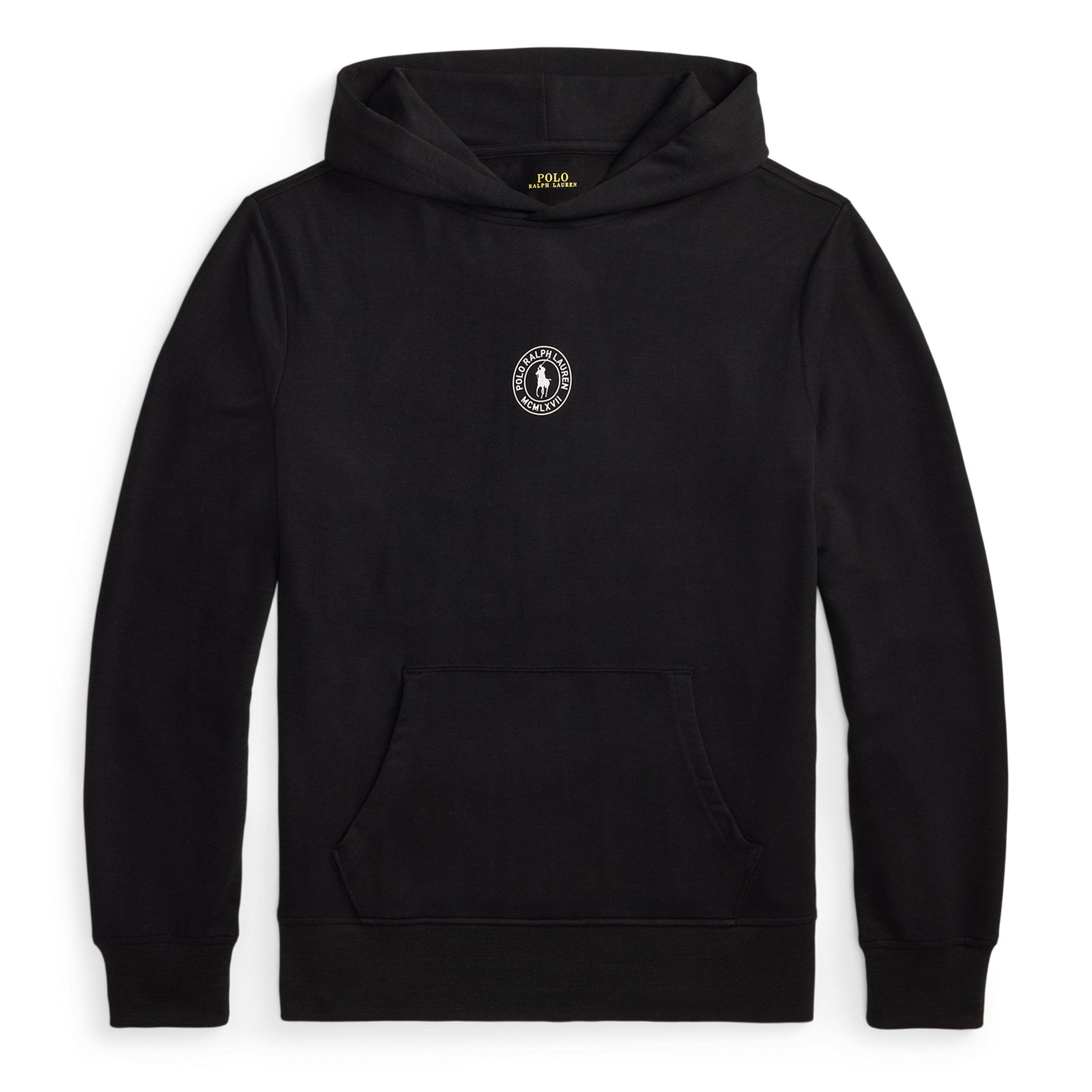 Polo Black - Polo Ralph Lauren - Men's Puck Logo Pull Over Hoodie - 1