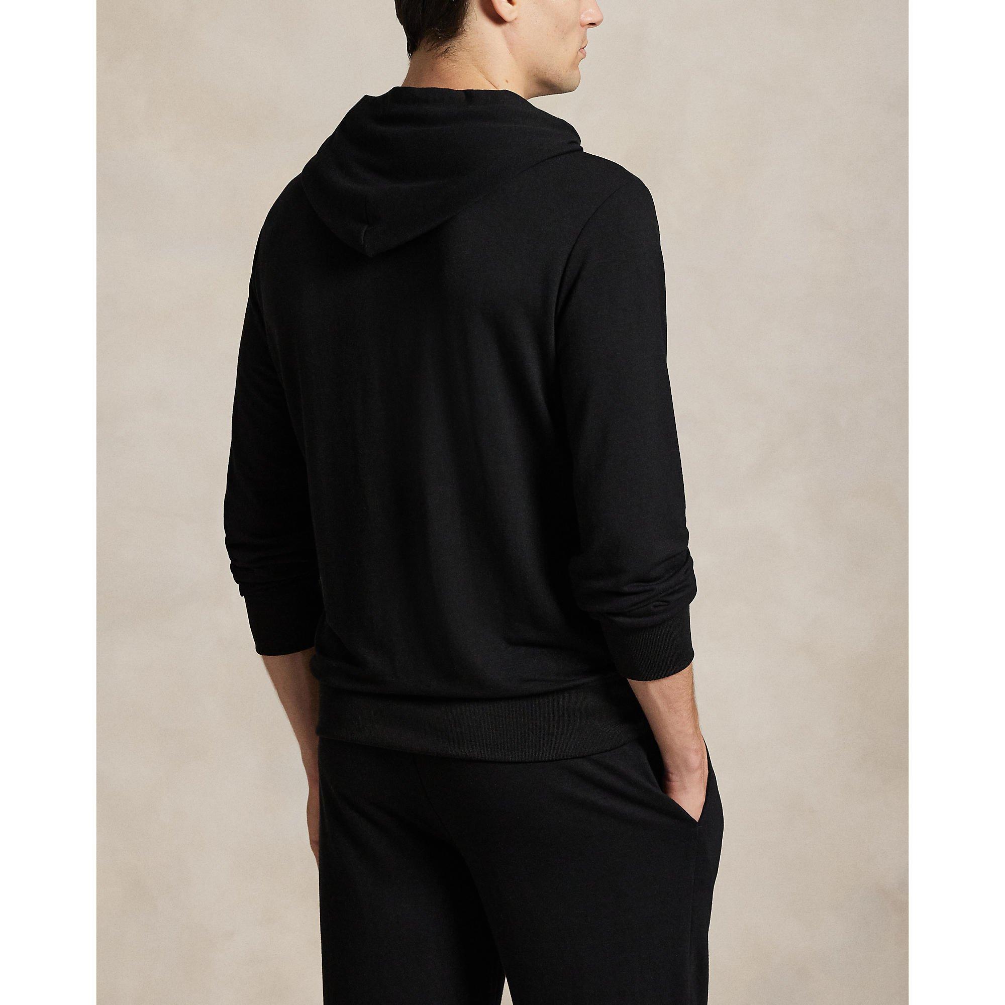 Polo Black - Polo Ralph Lauren - Men's Puck Logo Pull Over Hoodie - 3