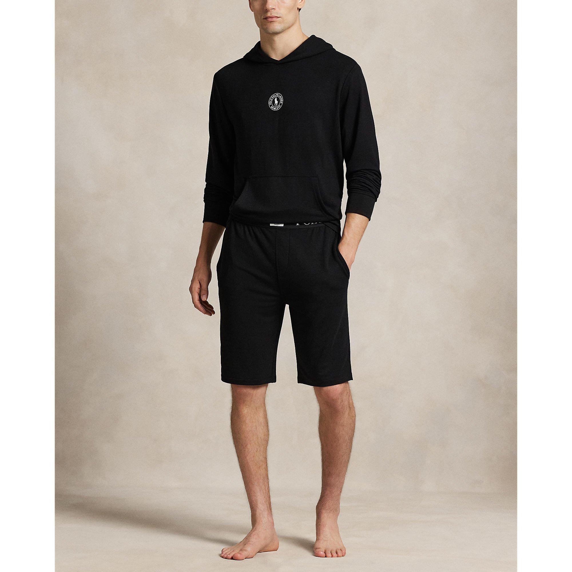Polo Black - Polo Ralph Lauren - Men's Puck Logo Pull Over Hoodie - 4
