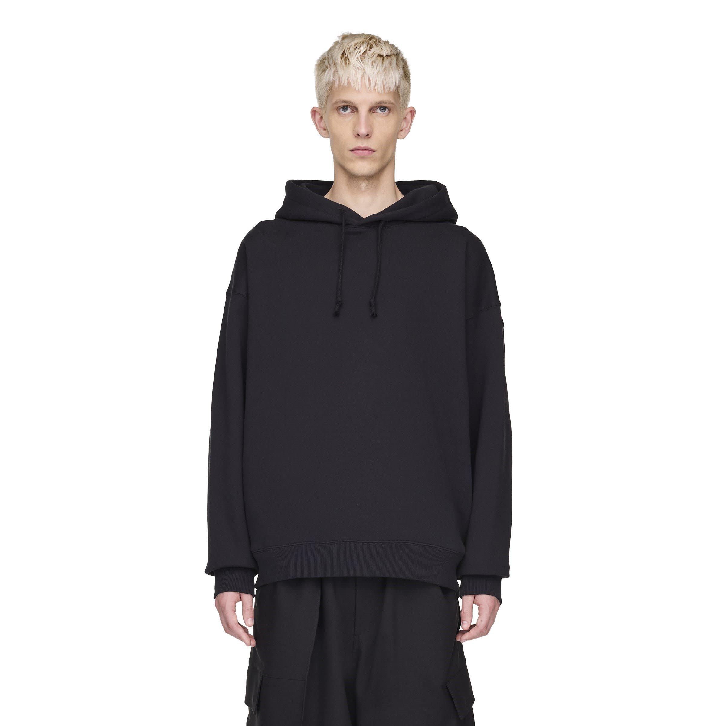 Black - Y3 - Men's GFX Hoodie - 3