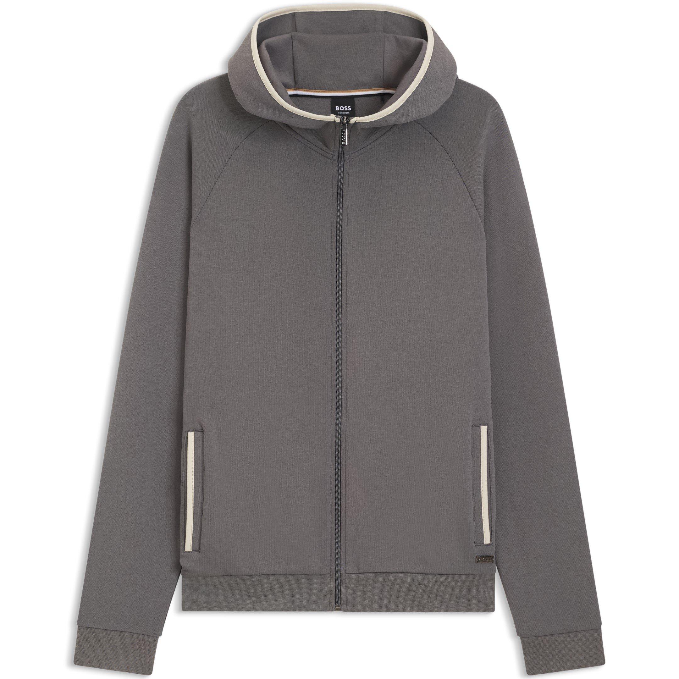 Dark Grey 025 - Boss - Sense Hooded Jacket 10265882 0