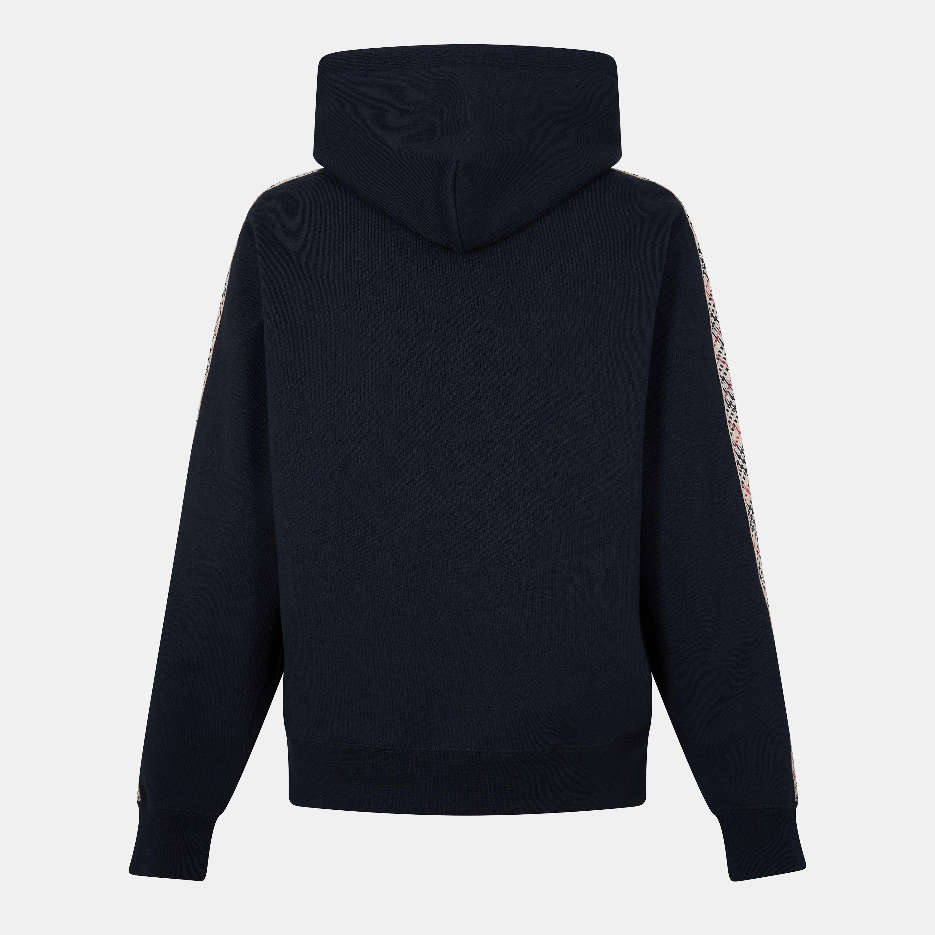 Black - Burberry - Men's Over the Head Hoodie - 2