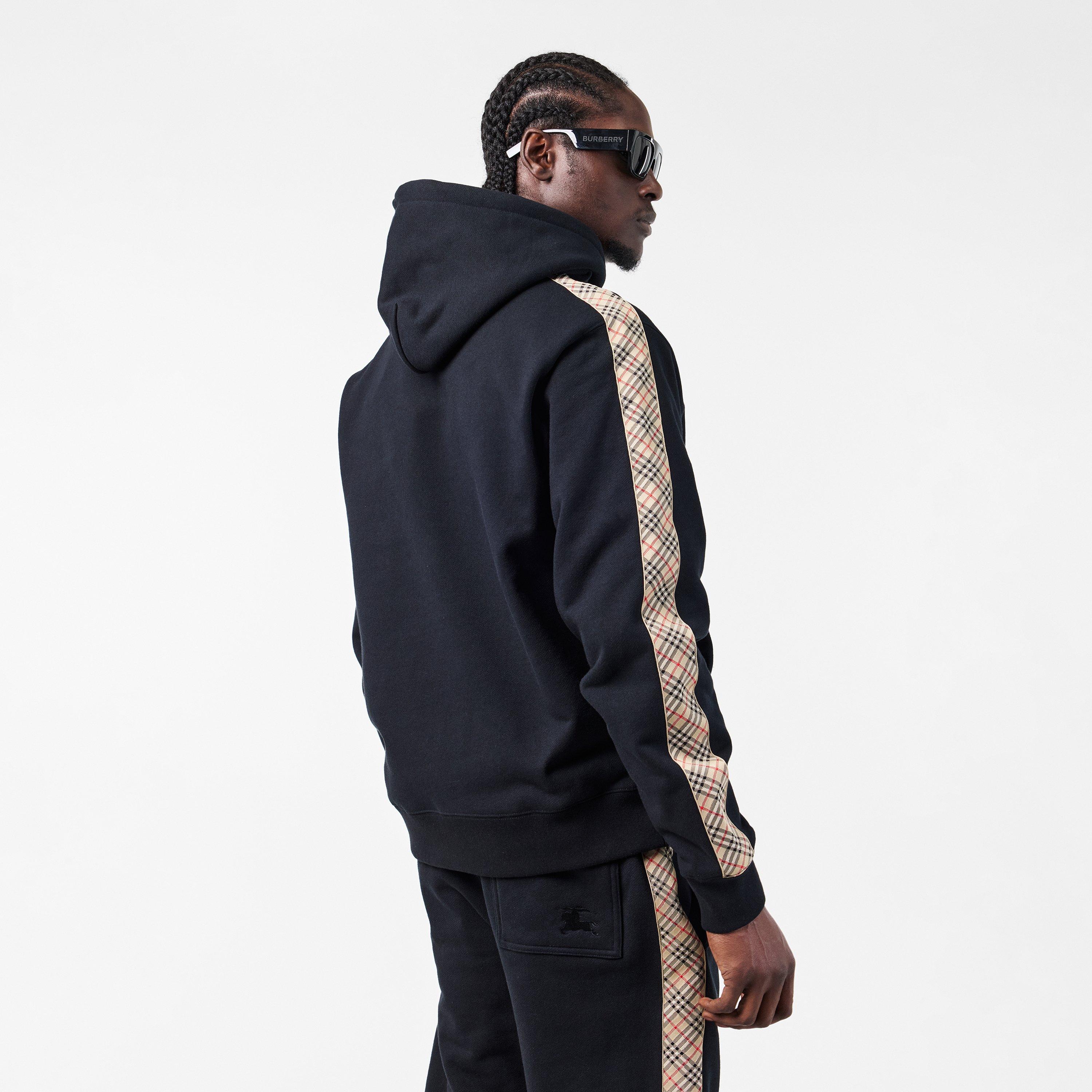 Black - Burberry - Men's Over the Head Hoodie - 4