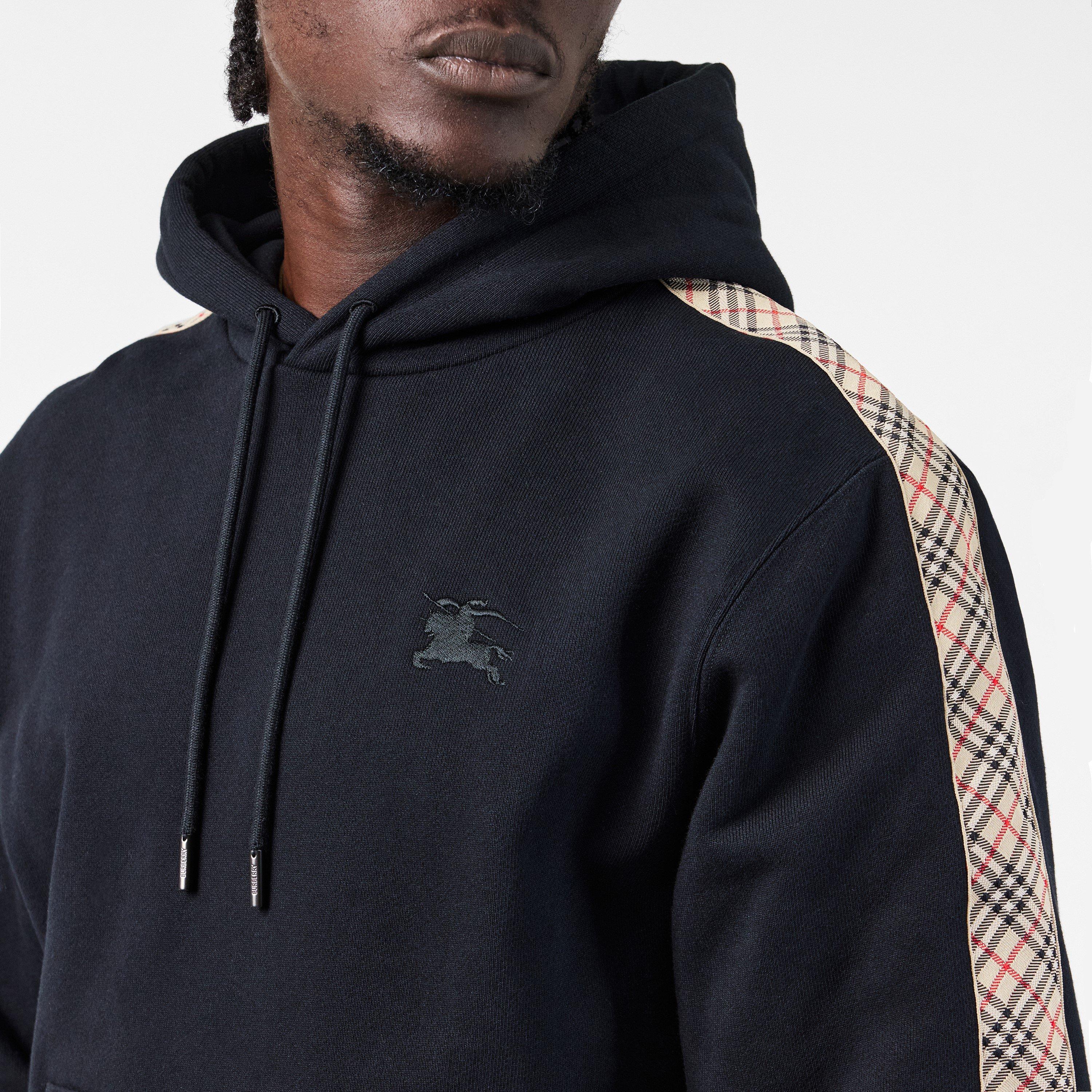 Black - Burberry - Men's Over the Head Hoodie - 5