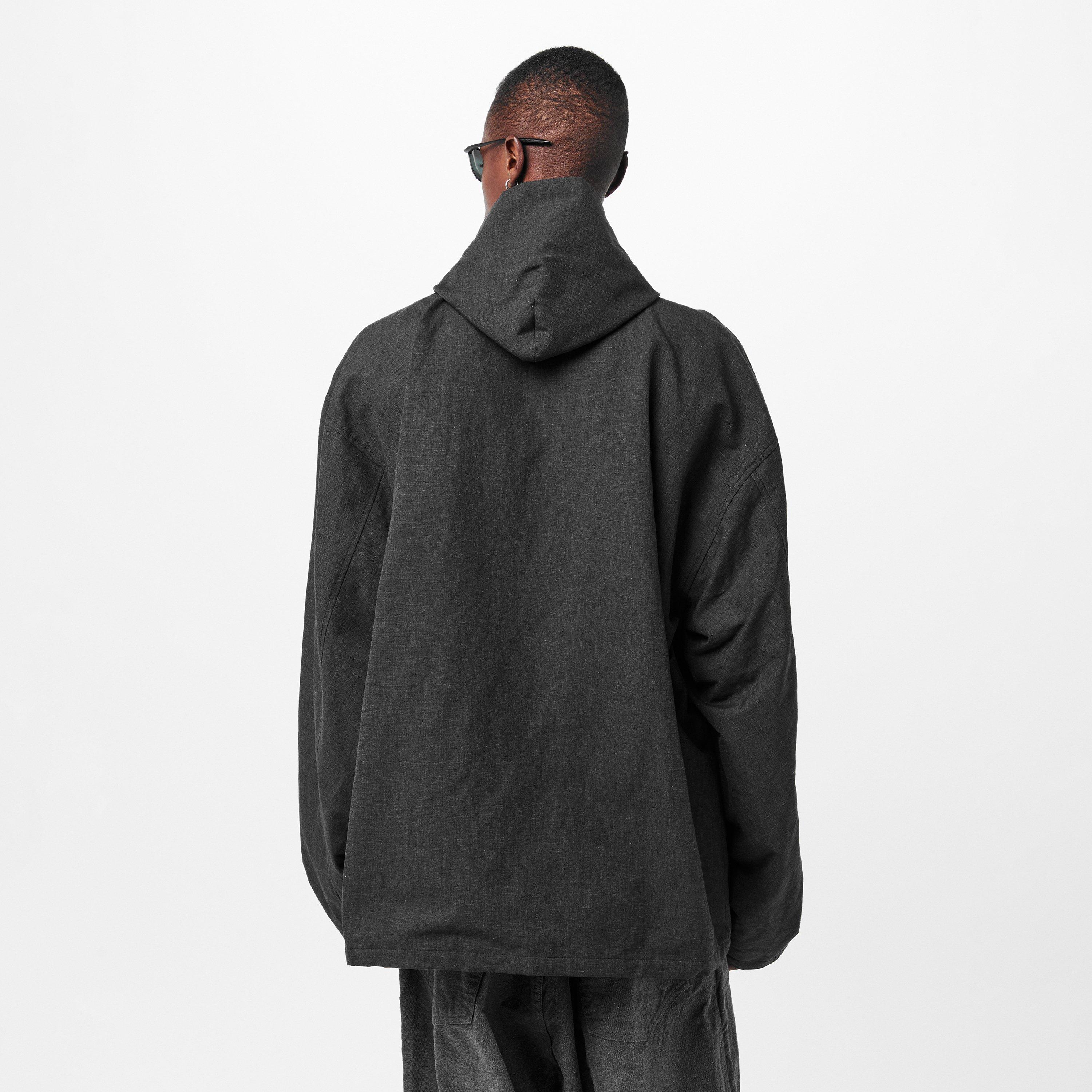 Black - Balenciaga - Men's Zip Hoodie - 4