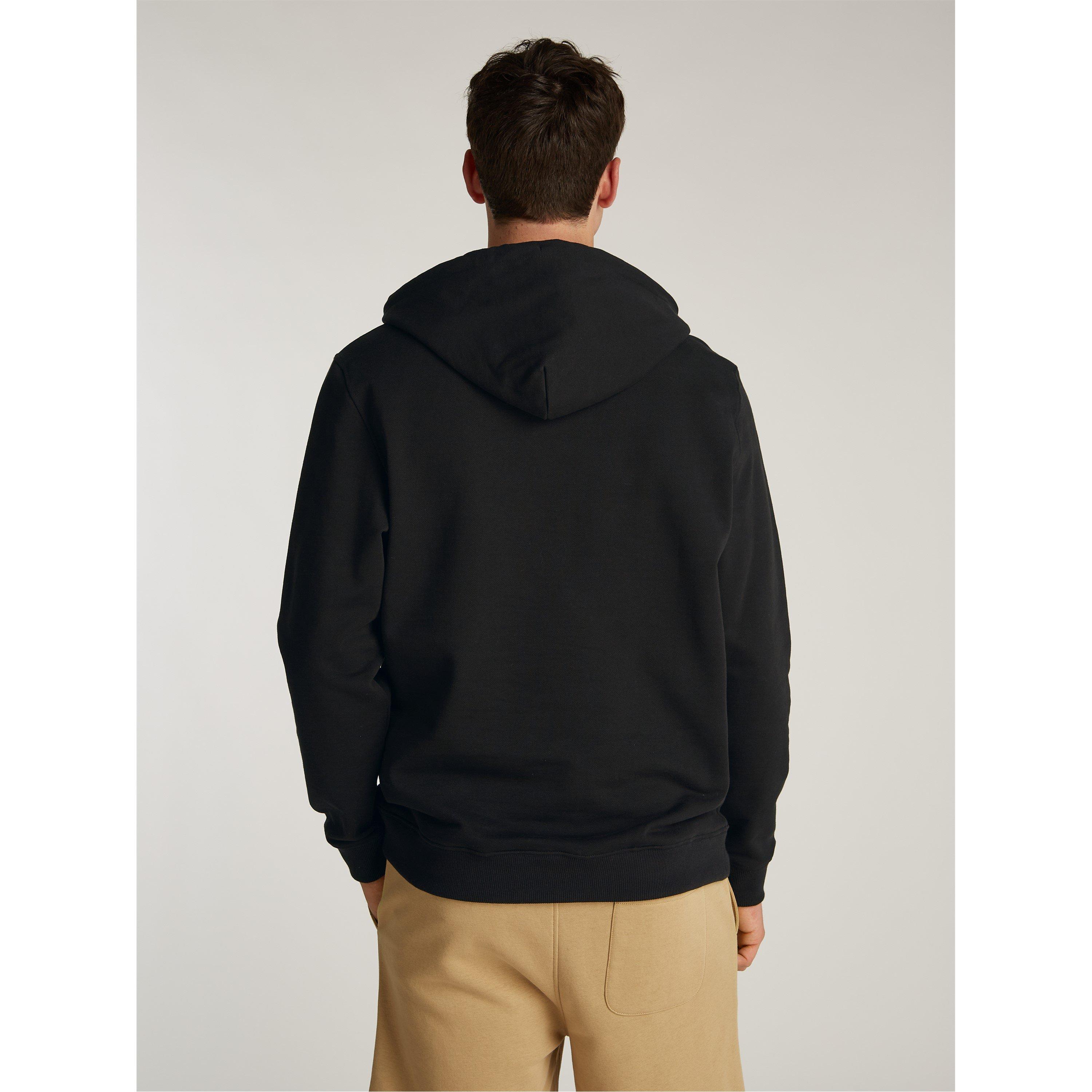 Zwart - Tommy Jeans - Men's Regular Flag Twist Hoodie - 4