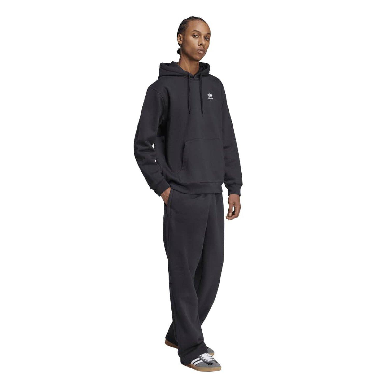 black - adidas Originals - adidas Originals Trefoil Essentials Hoody - 4