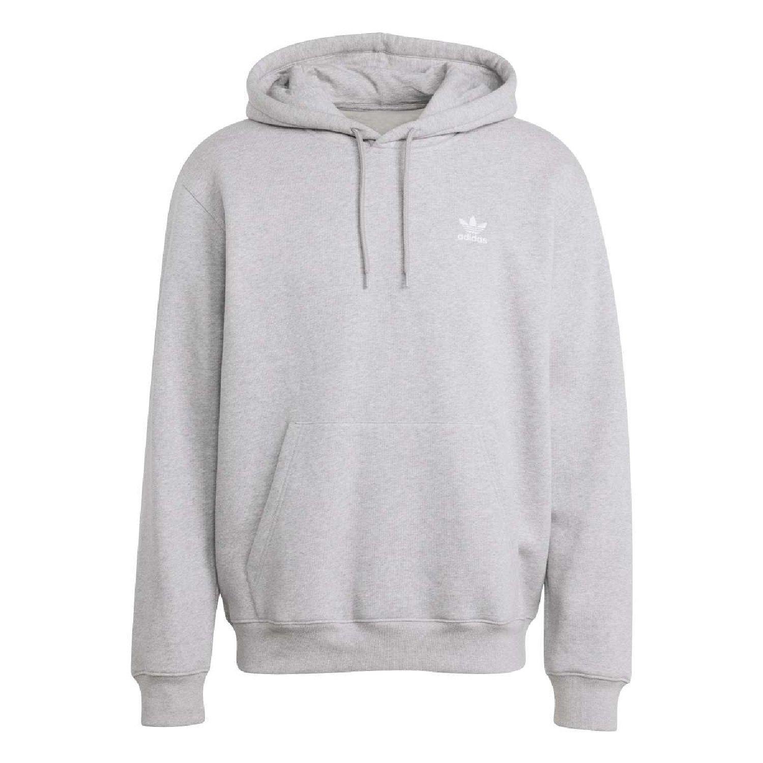 Grey - adidas Originals - adidas Originals Trefoil Essentials Hoody - 1